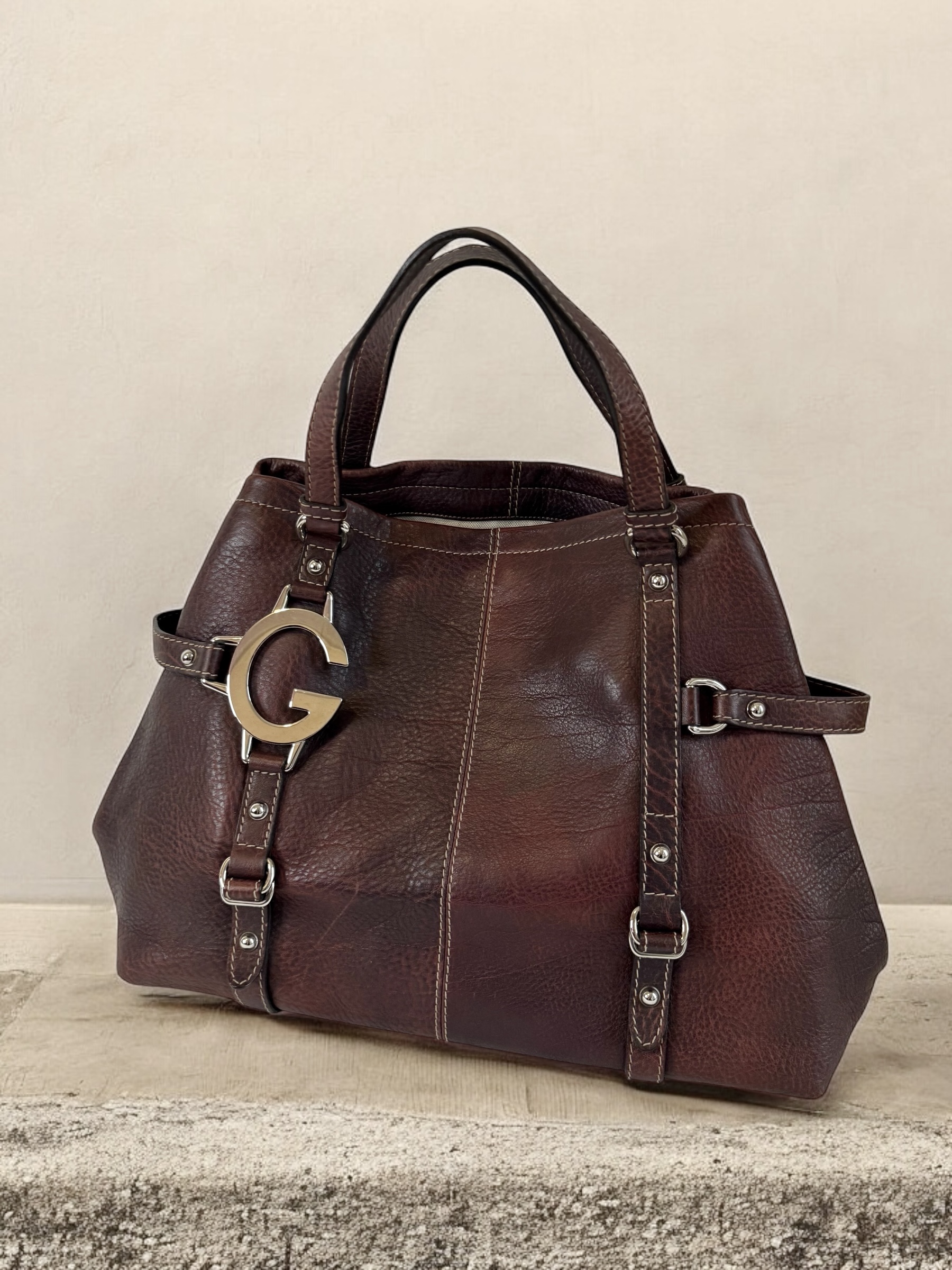 Tom Ford Era Bondage Buckle Gucci Tote