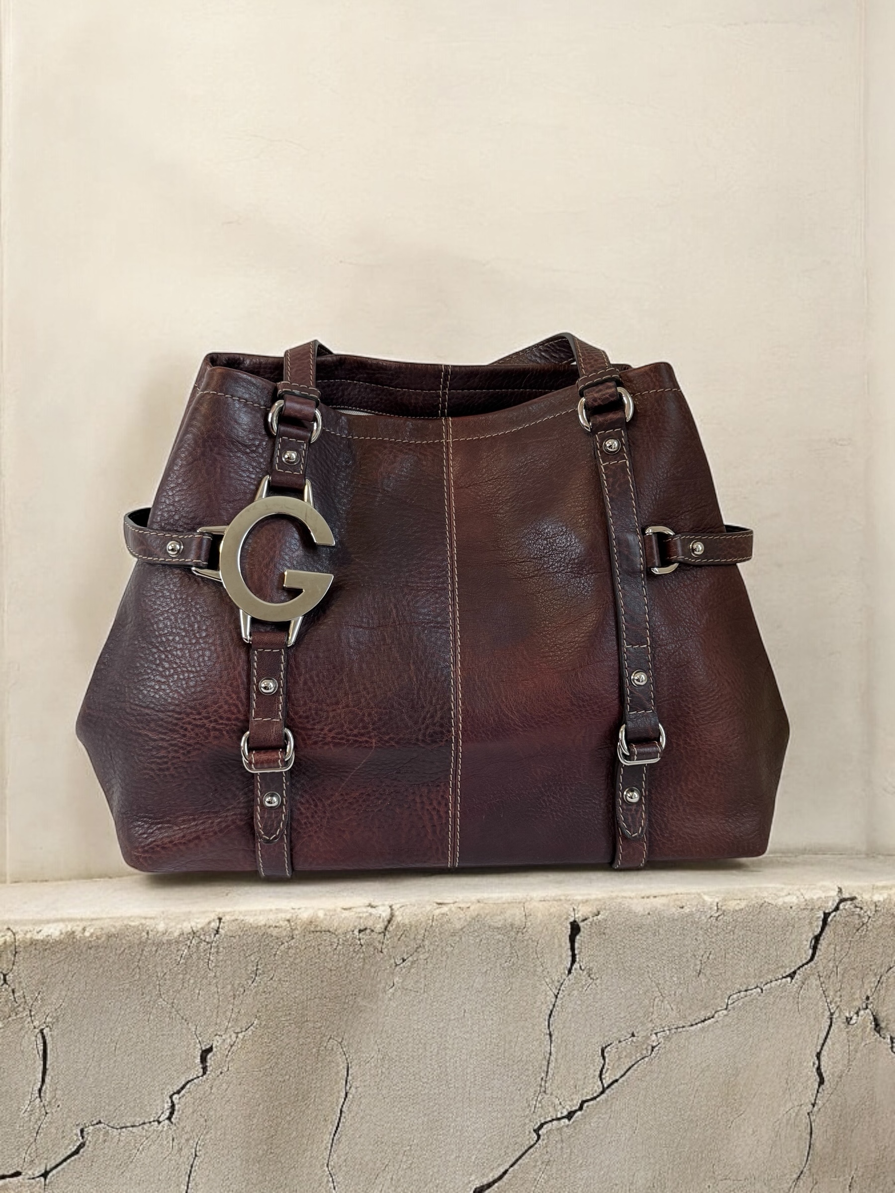 Tom Ford Era Bondage Buckle Gucci Tote