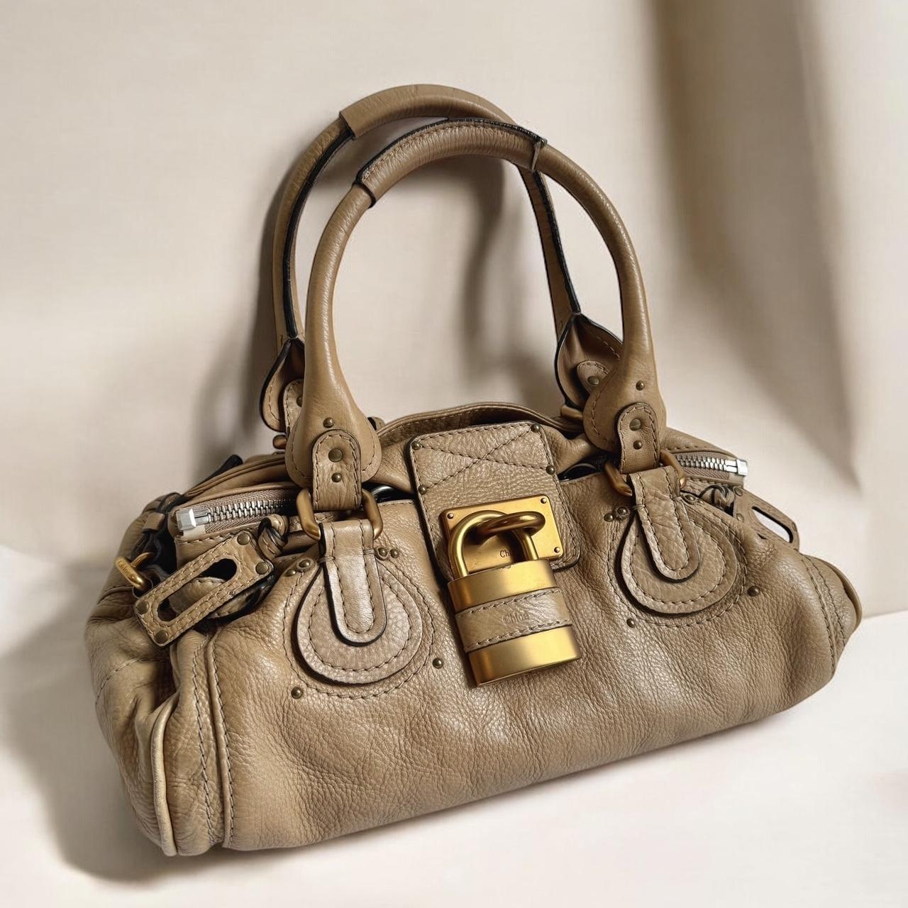 Beige Tan Chloe Paddington Bag