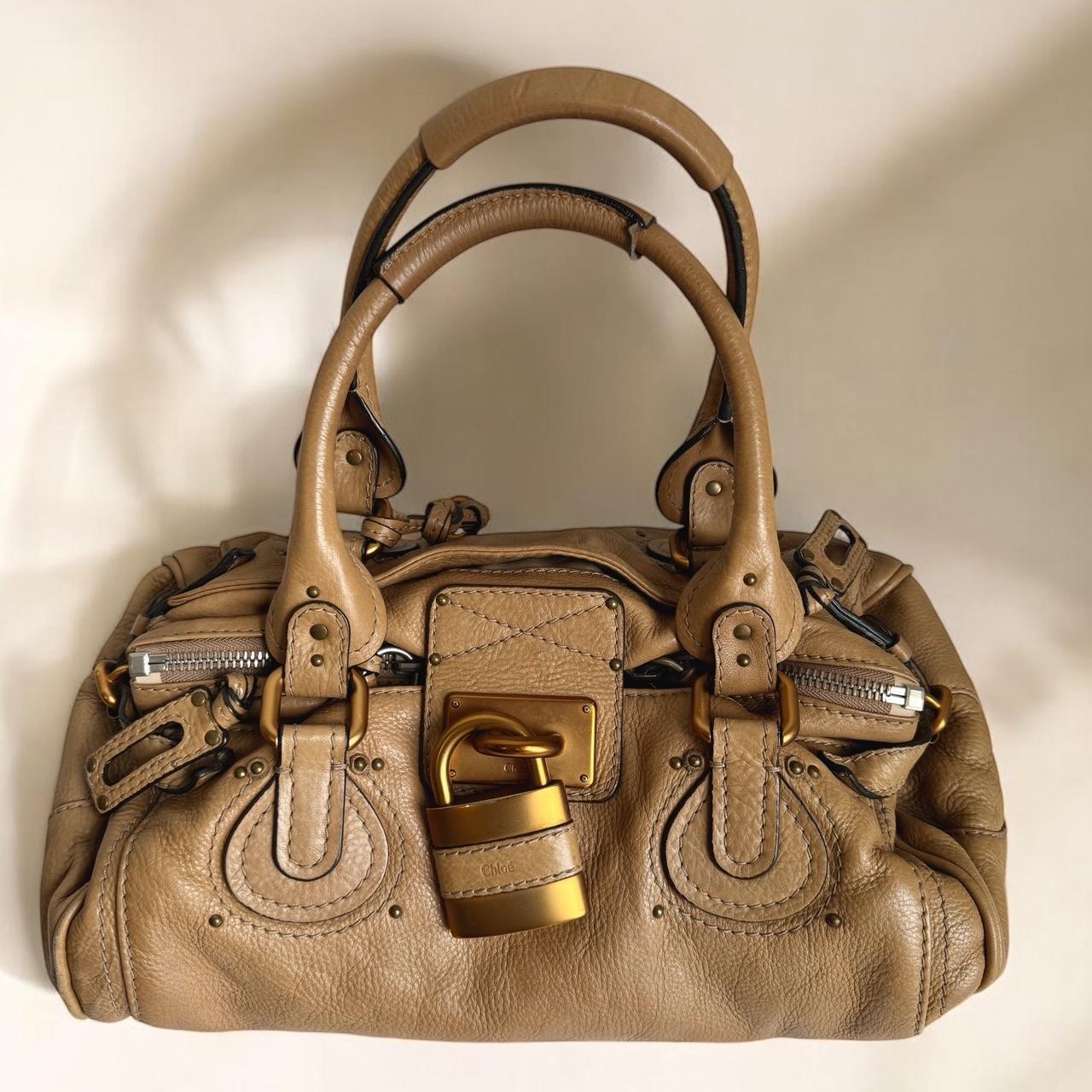 Beige Tan Chloe Paddington Bag