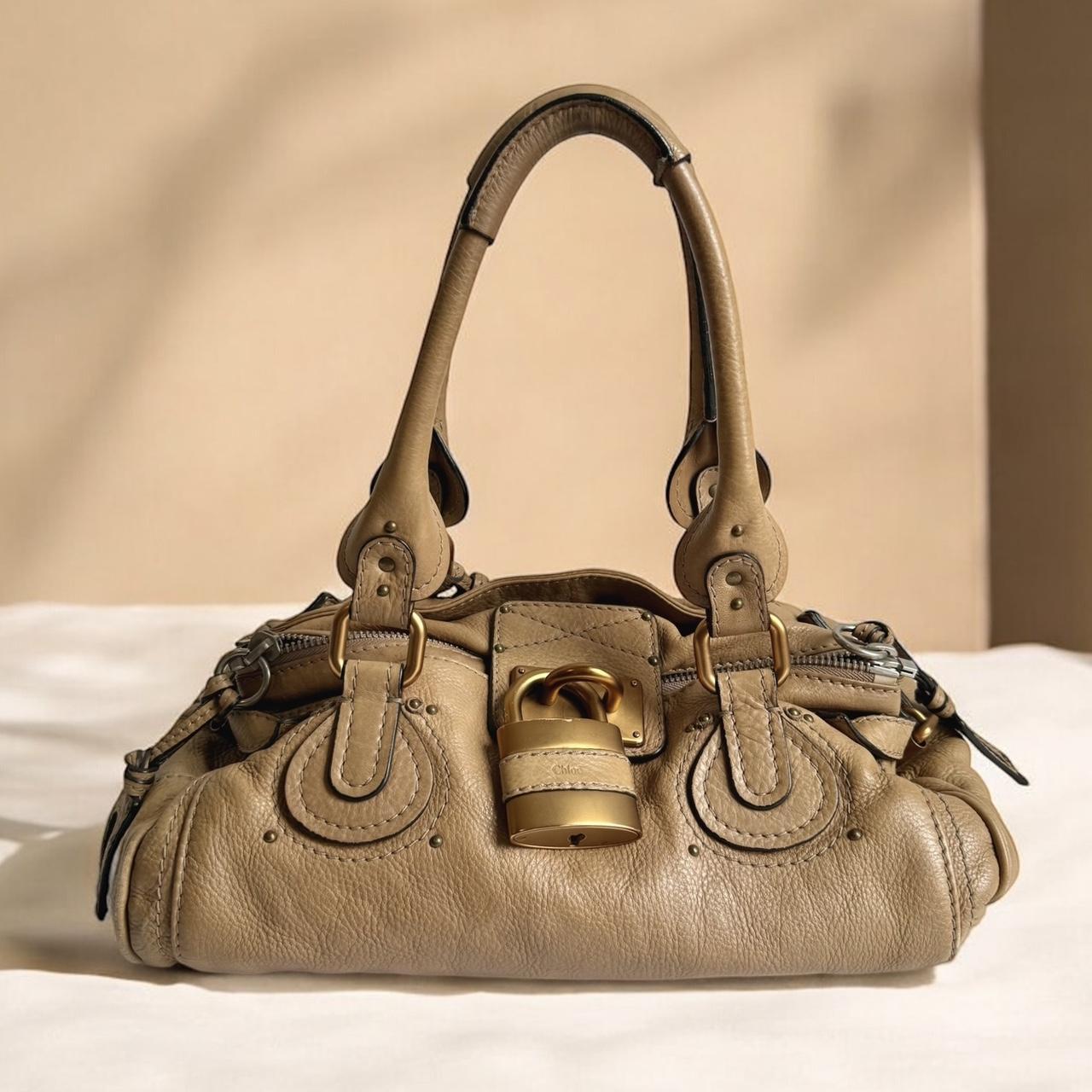 Beige Tan Chloe Paddington Bag