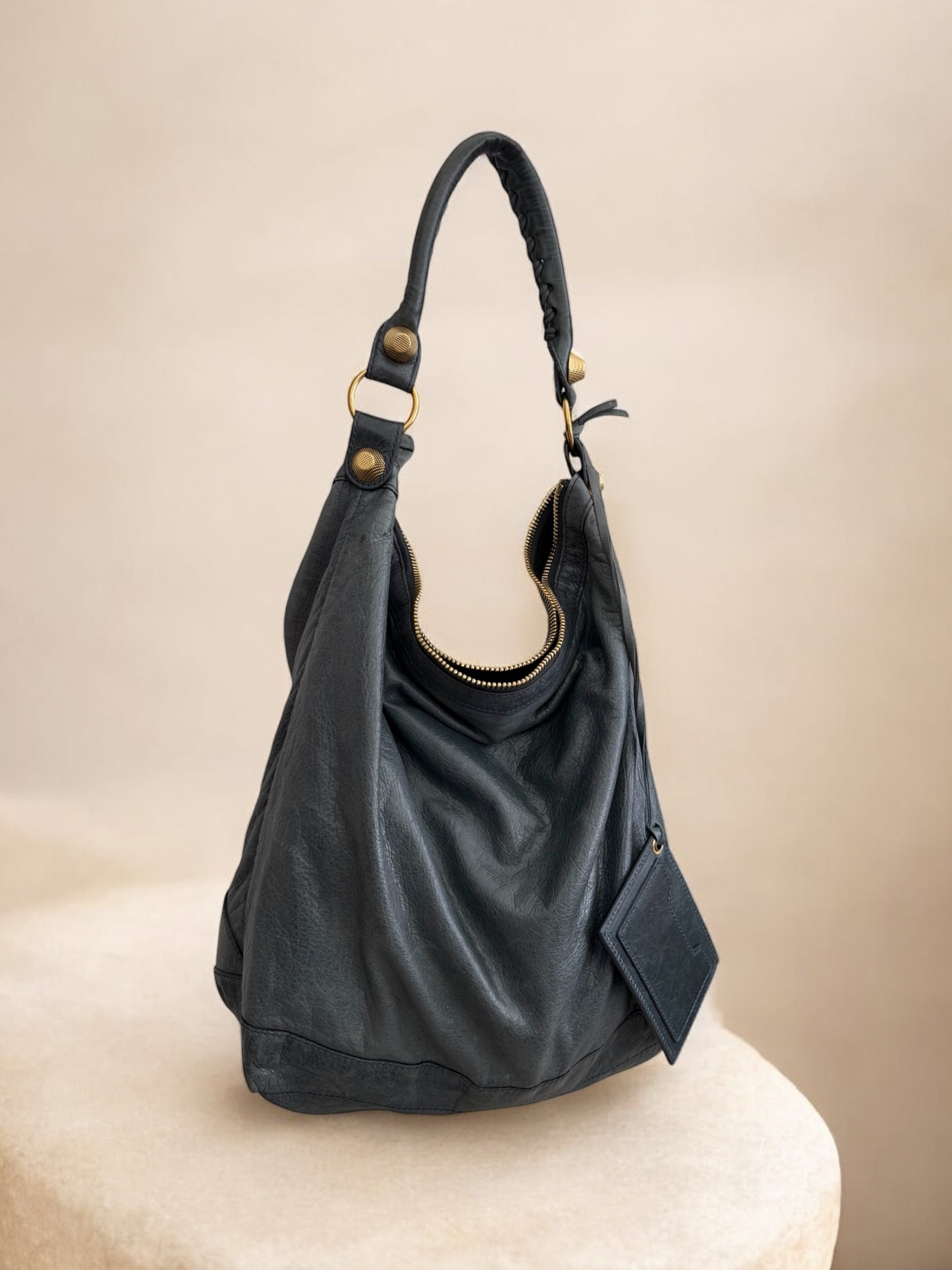 Anthracite hobo Balenciaga city bag