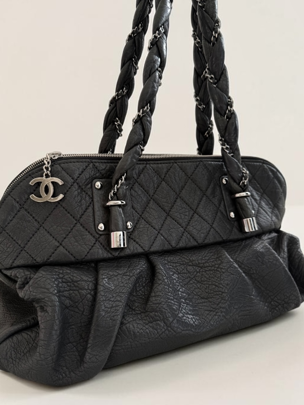 Oversized XL Chanel Braid Tote Bag