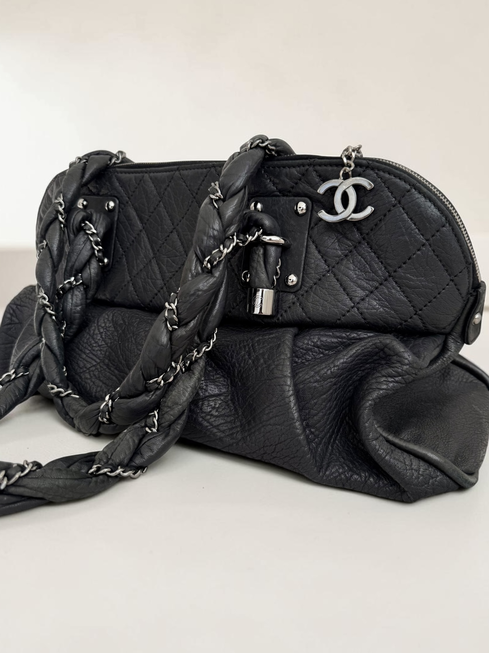 Oversized XL Chanel Braid Tote Bag