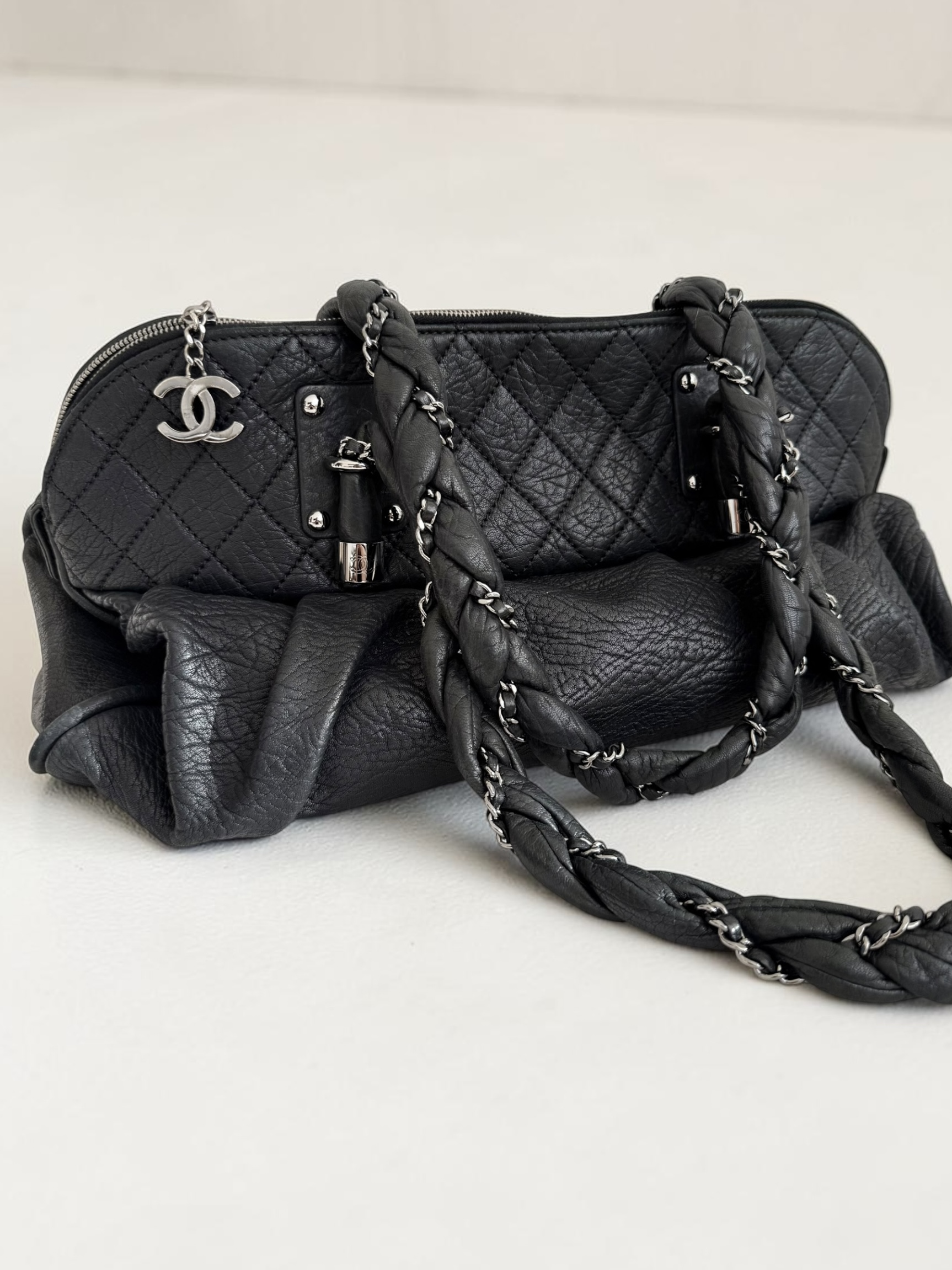 Oversized XL Chanel Braid Tote Bag