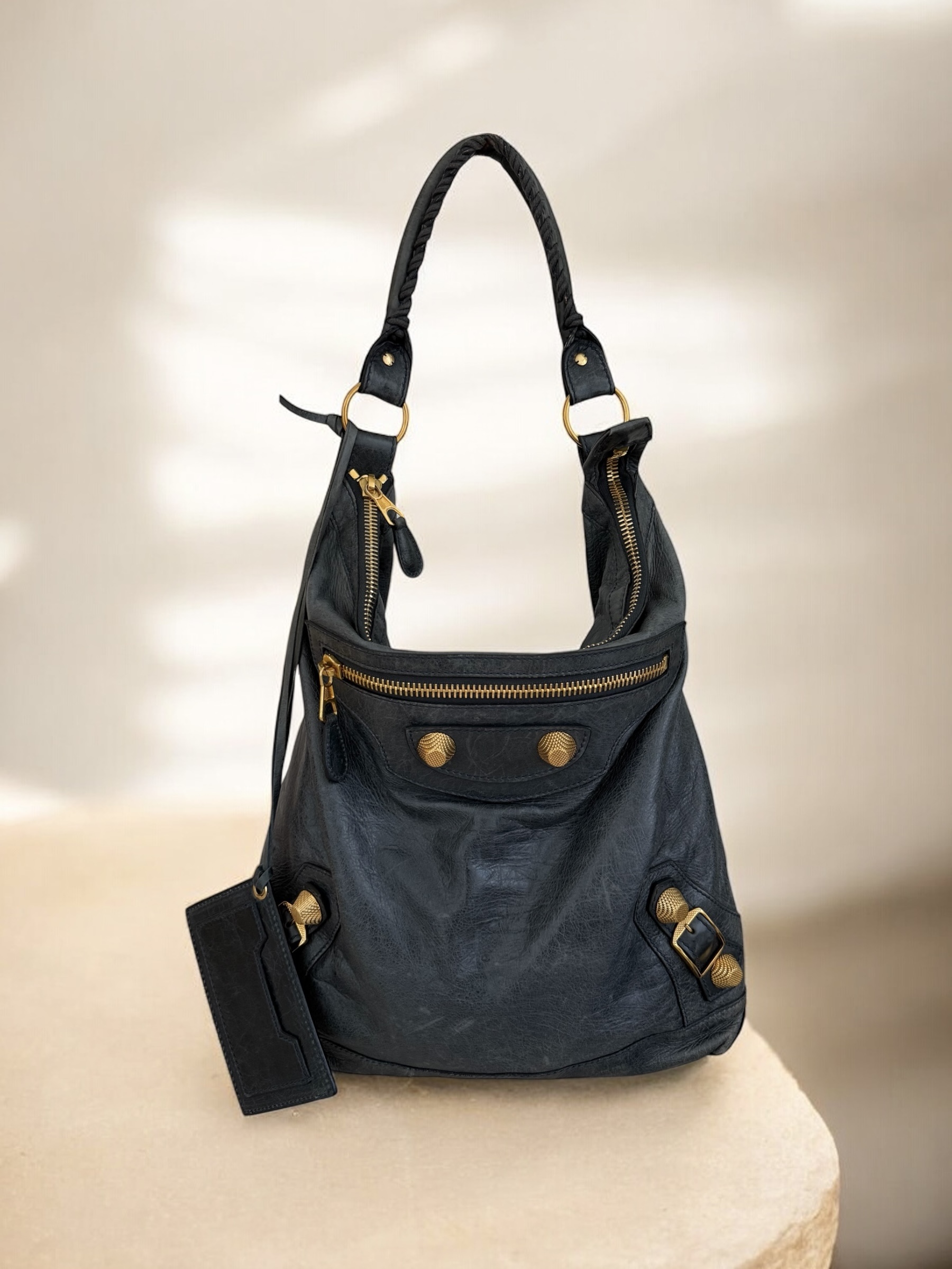 Anthracite hobo Balenciaga city bag