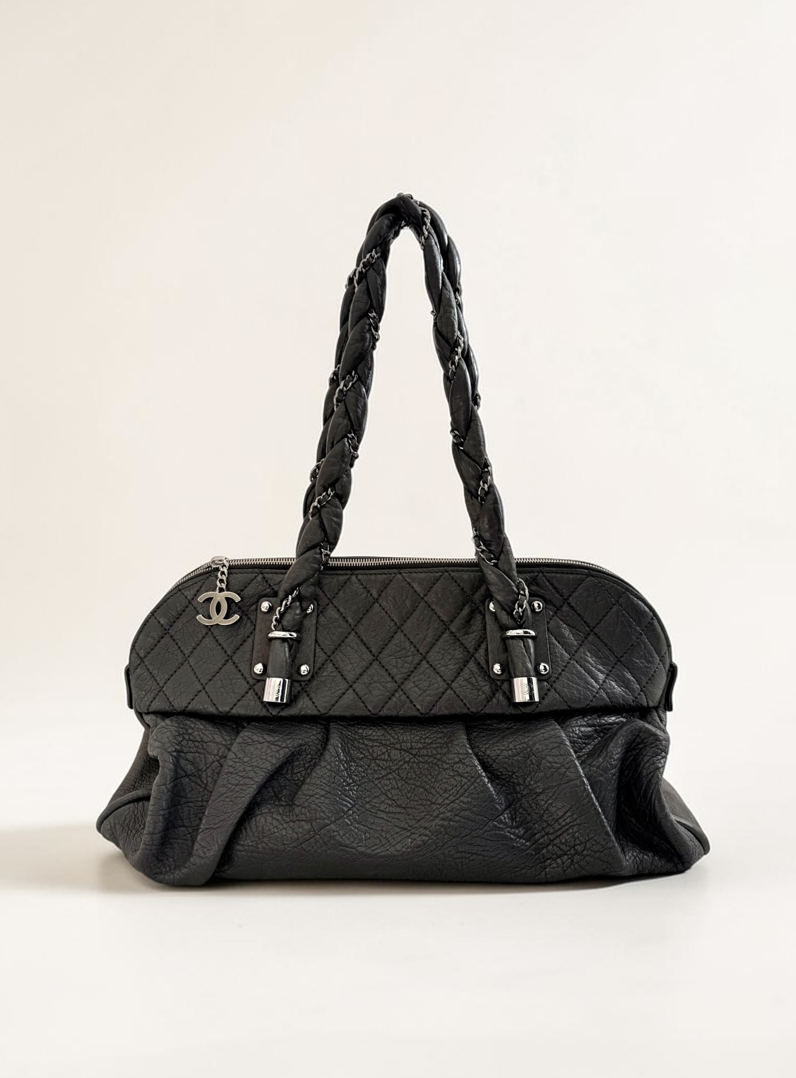 Oversized XL Chanel Braid Tote Bag