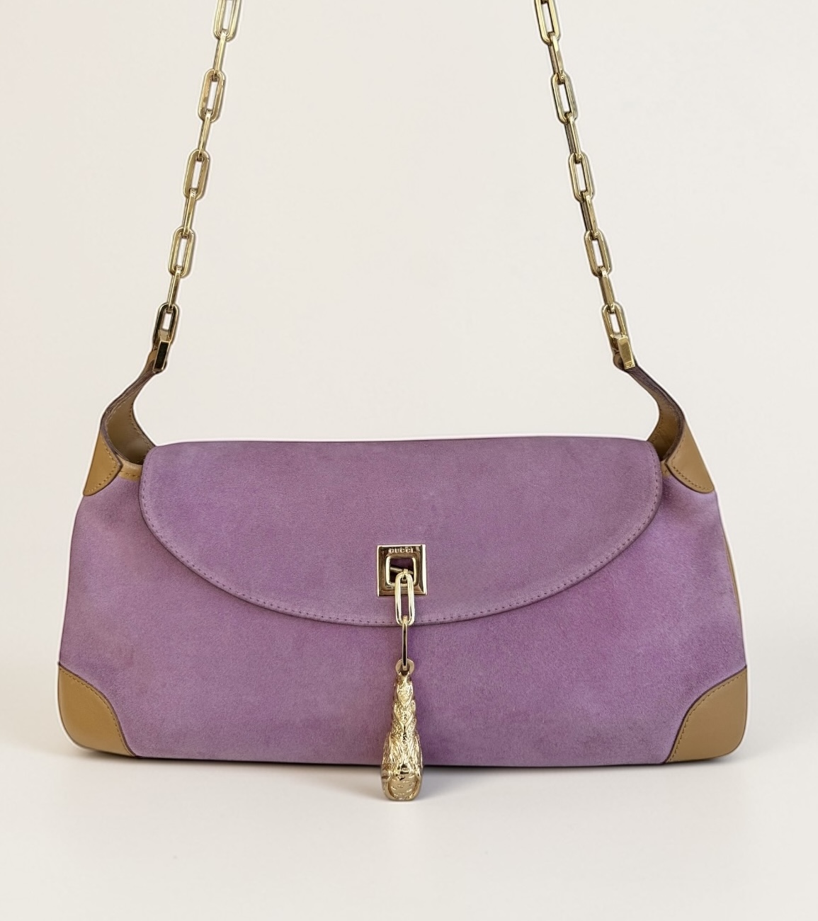 Lilac Suede Tom Ford Gucci Mini Jackie Bag