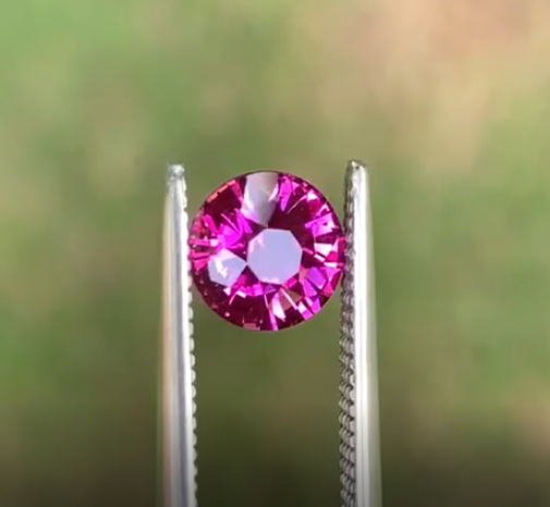  1.22CT Heated Full clean Pink Sapphire