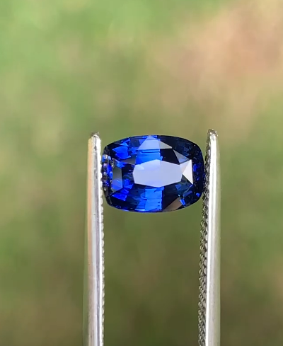 Blue sapphire  Heated 1.51Ct Full clean