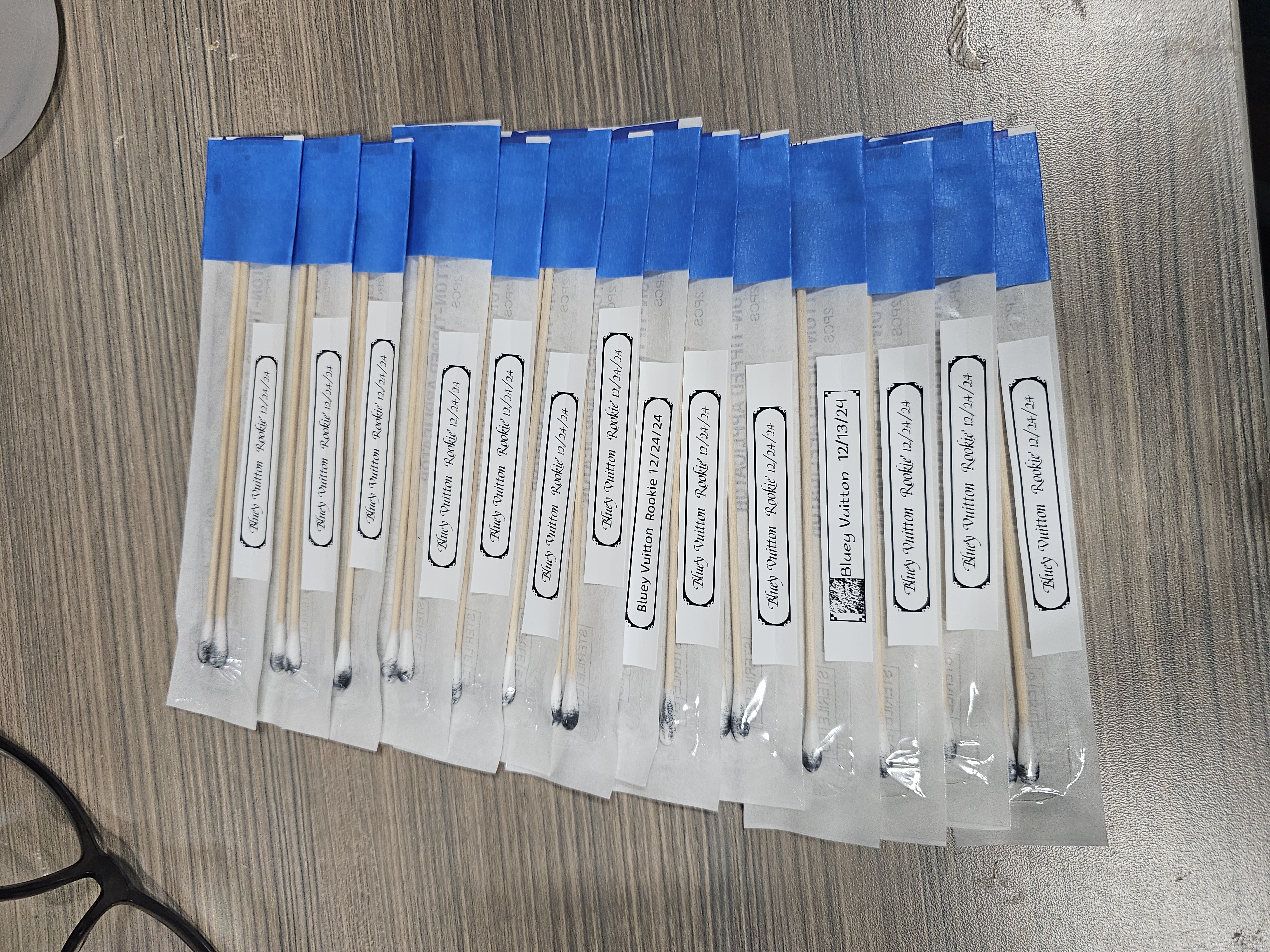 Bluey Vuitton genetics for microscopy use only