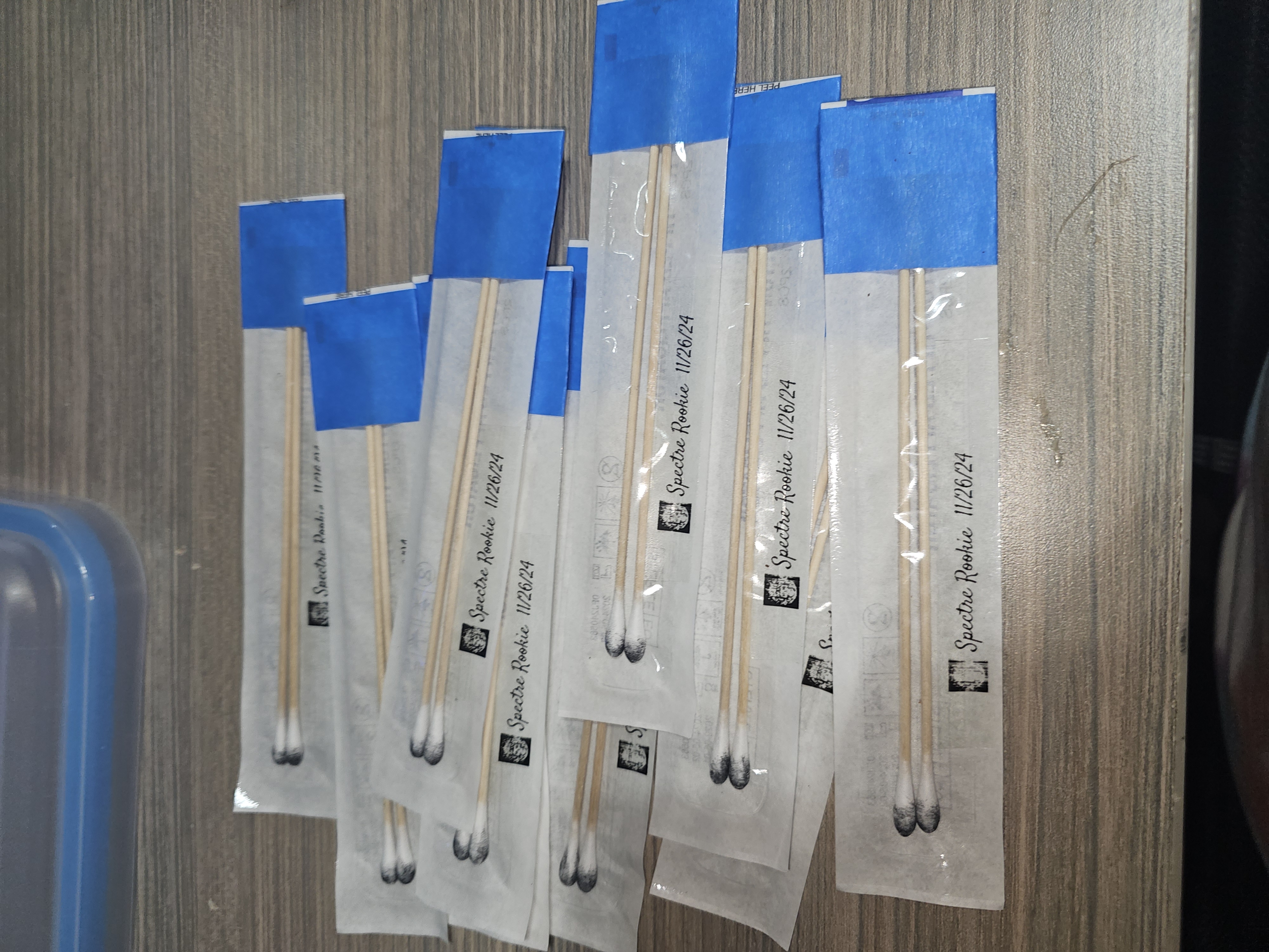 Spectre swabs for microscopy purposes only