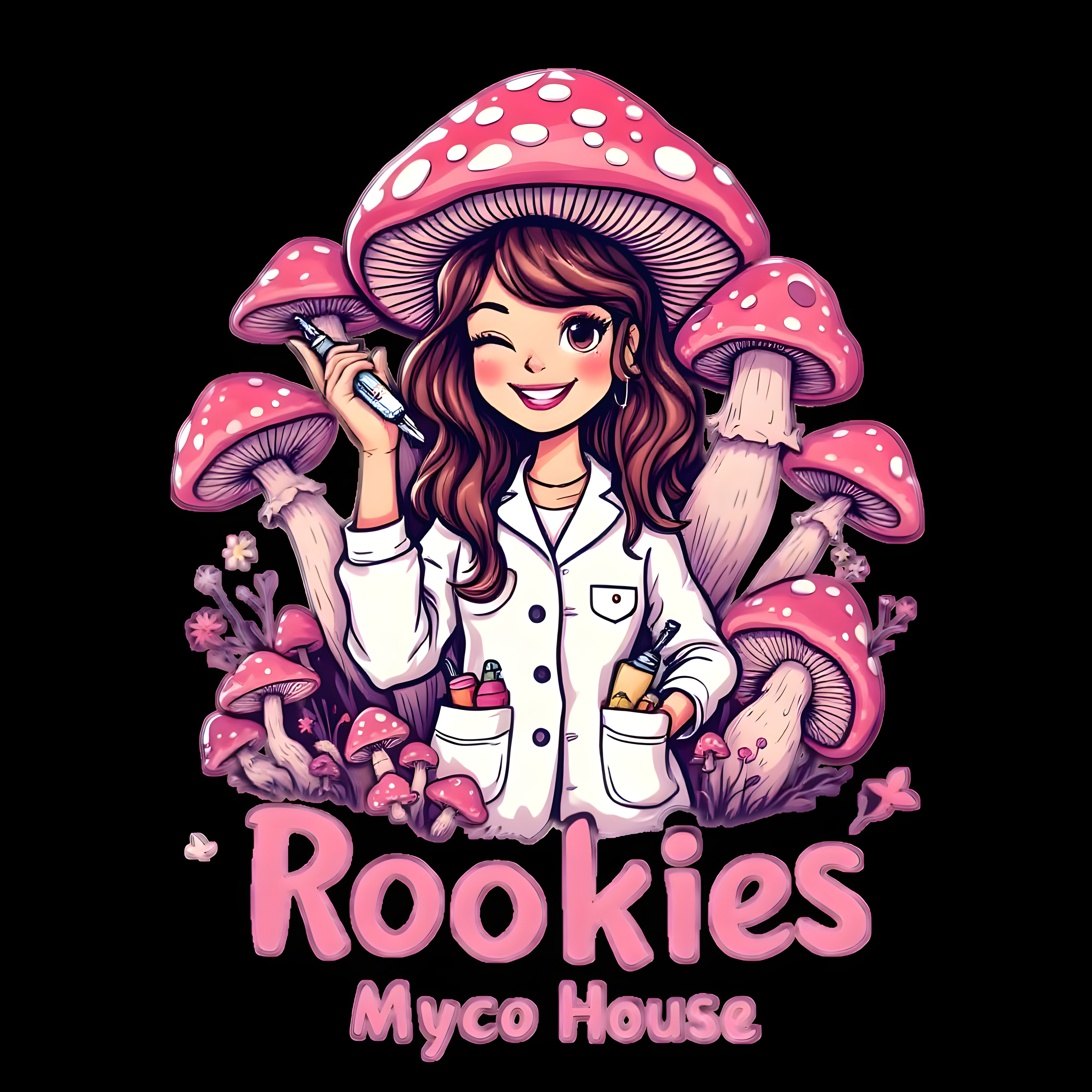Rookies Myco House Hoodie female mycologist