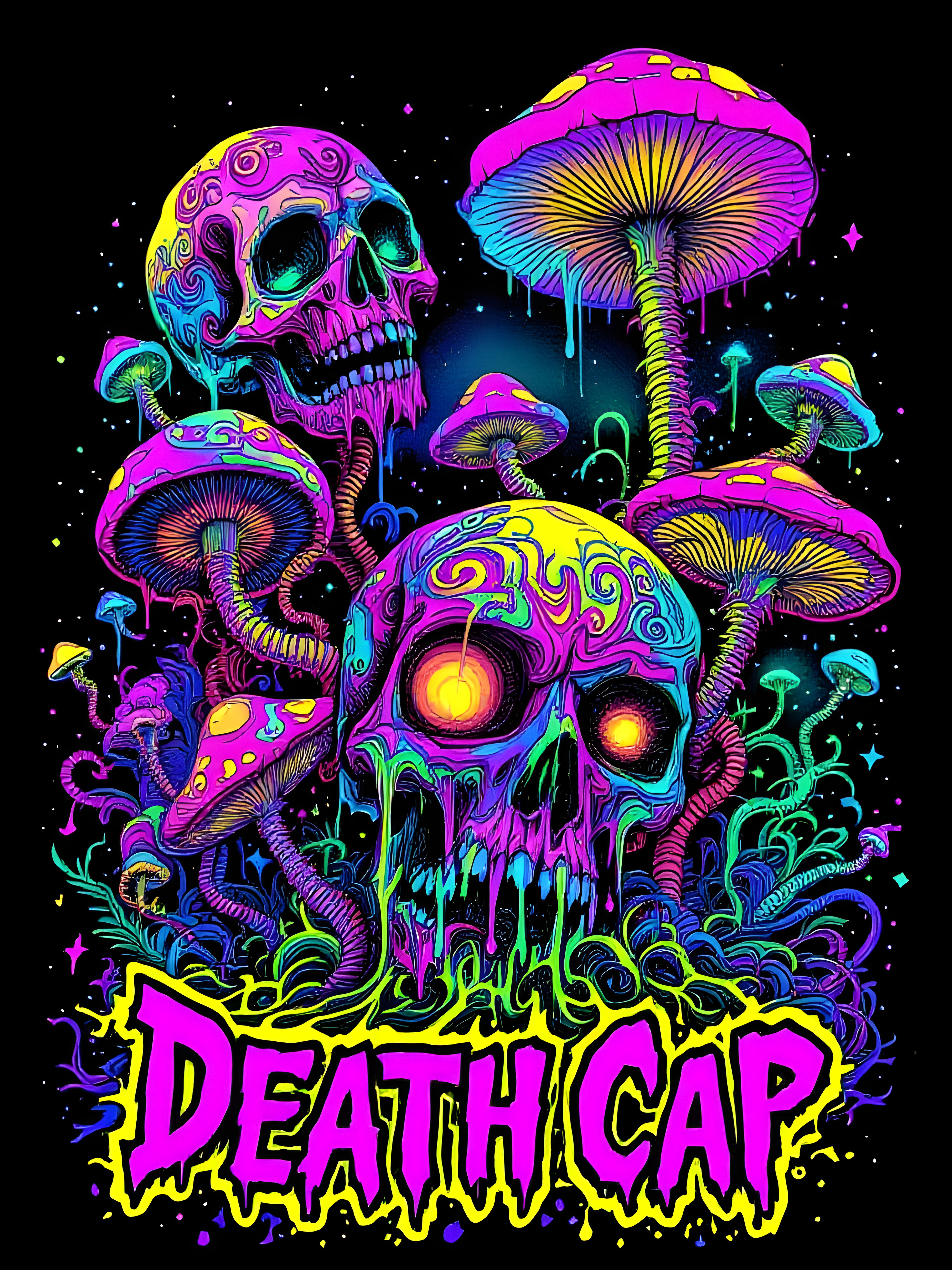 Death Cap Print 13x19
