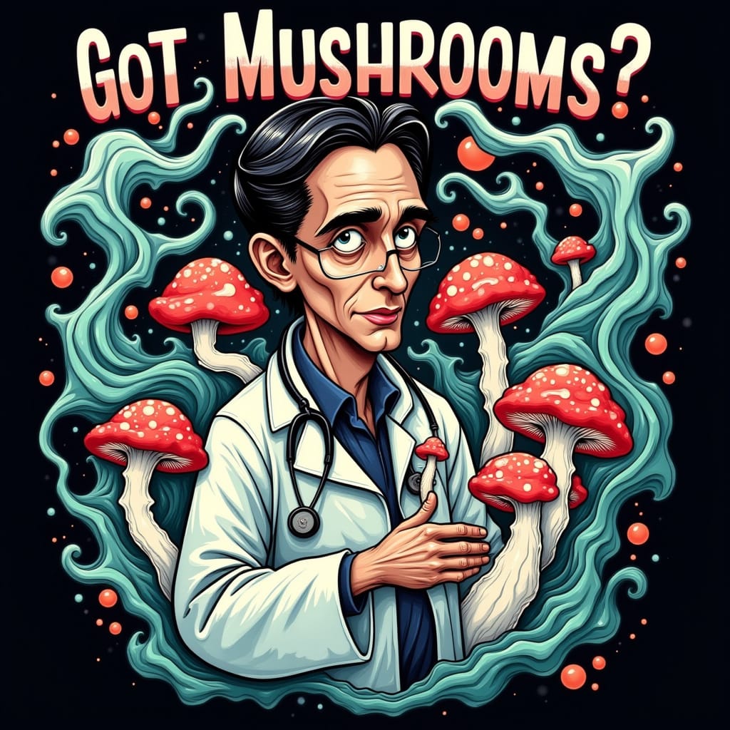 Got Mushrooms T-shirt or tank top