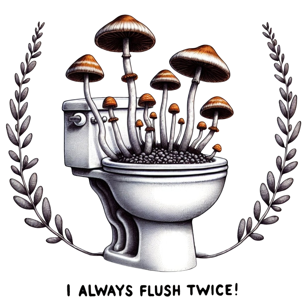  Always Flush twice 2 T-shirt or tank top