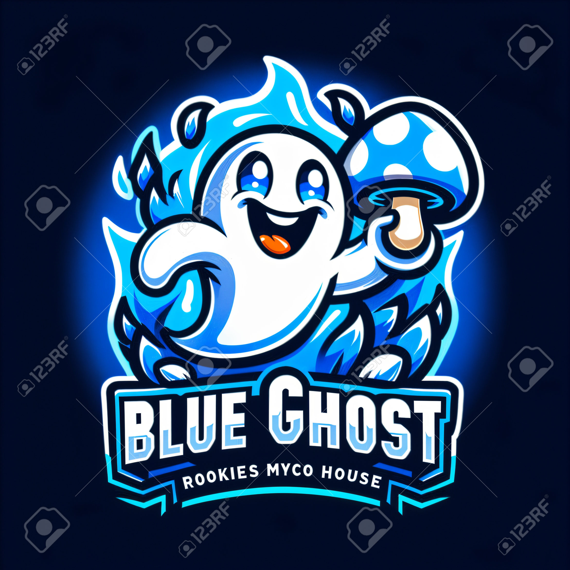 Blue Ghost swab set for microscopy purposes only 