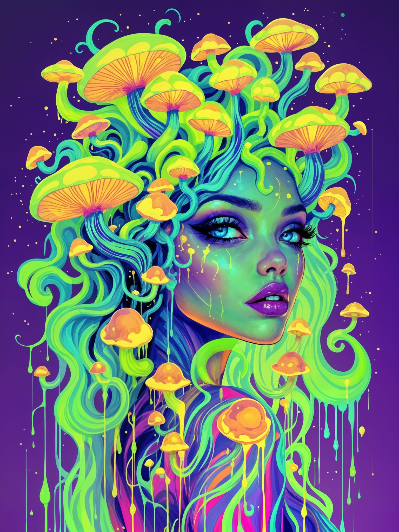 Psychedelic Art Print