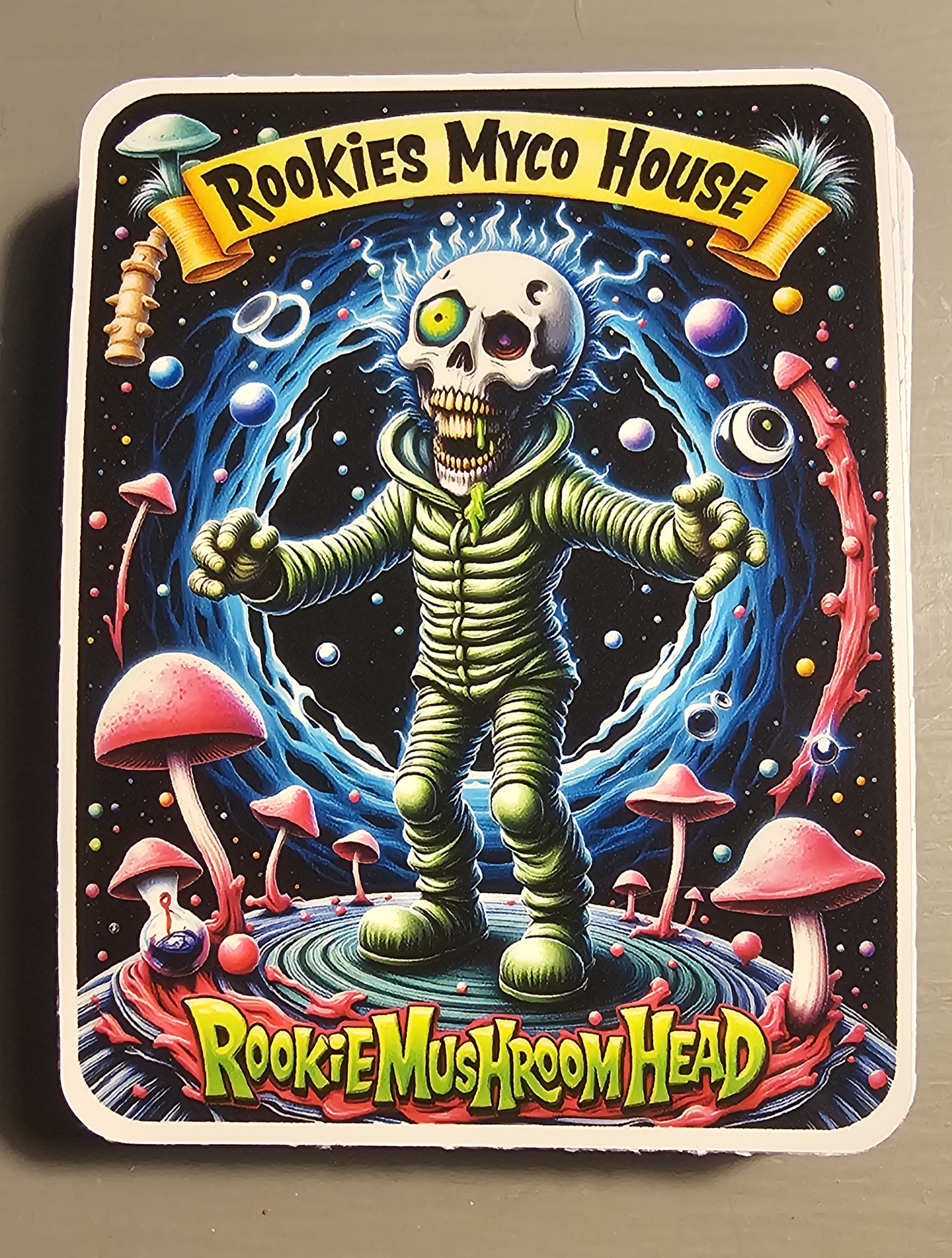 rookies myco house garbage pail kids slap
