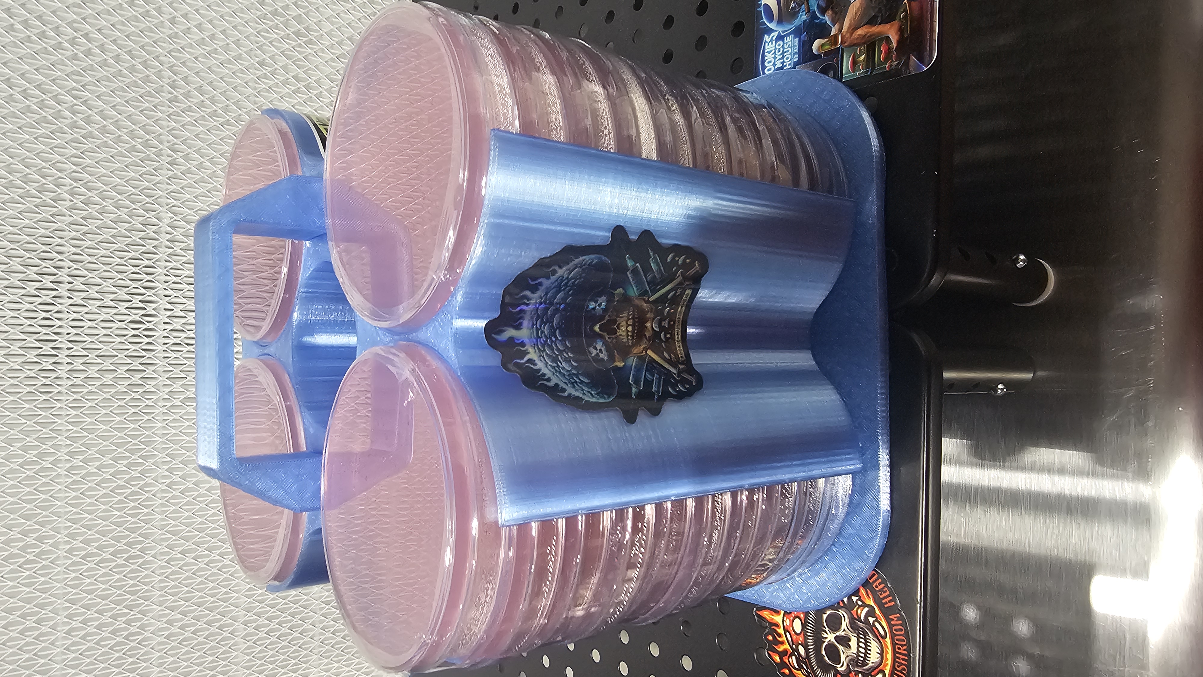 90 mm  agar plate Holder Organizer