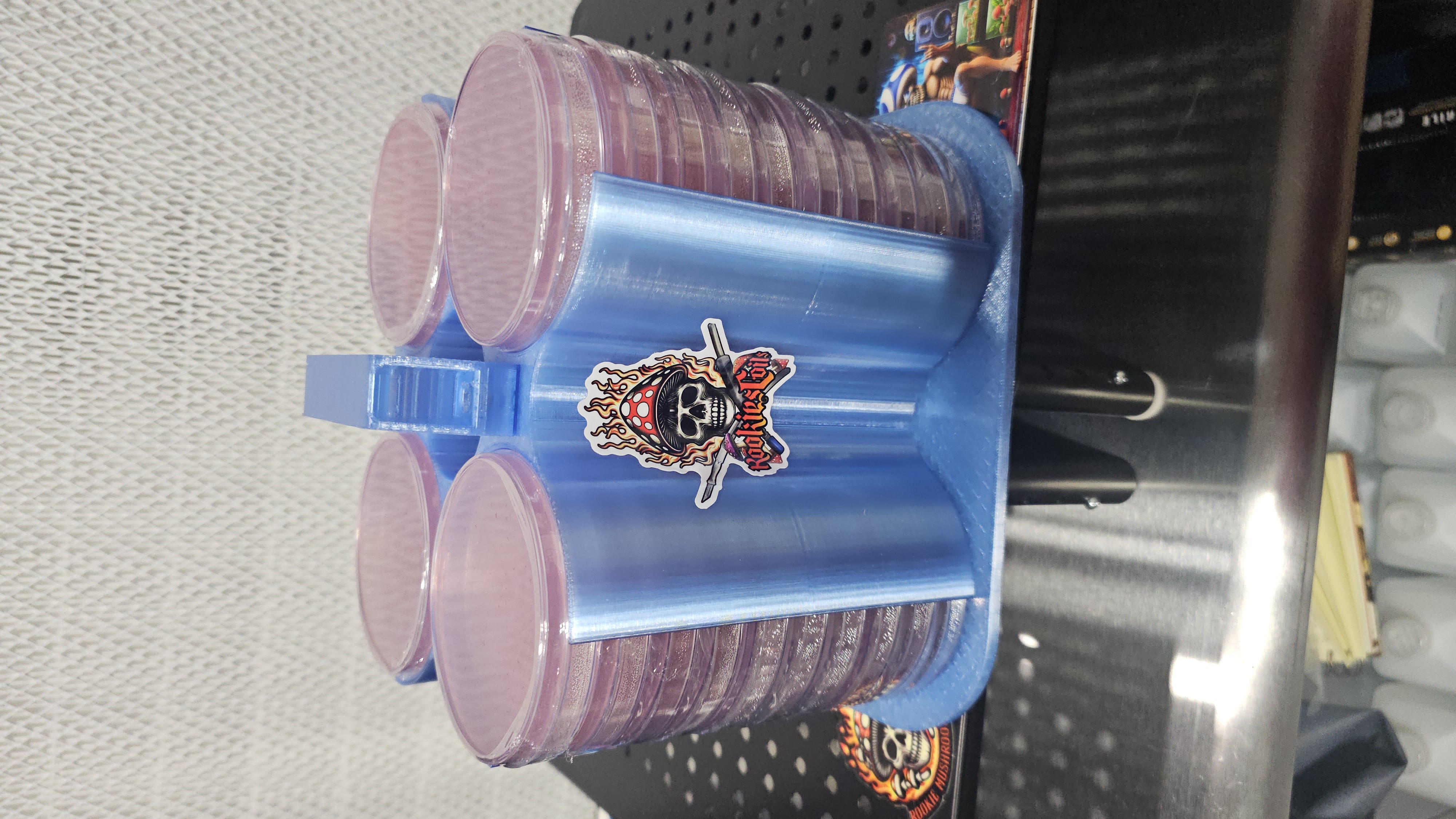 90 mm  agar plate Holder Organizer