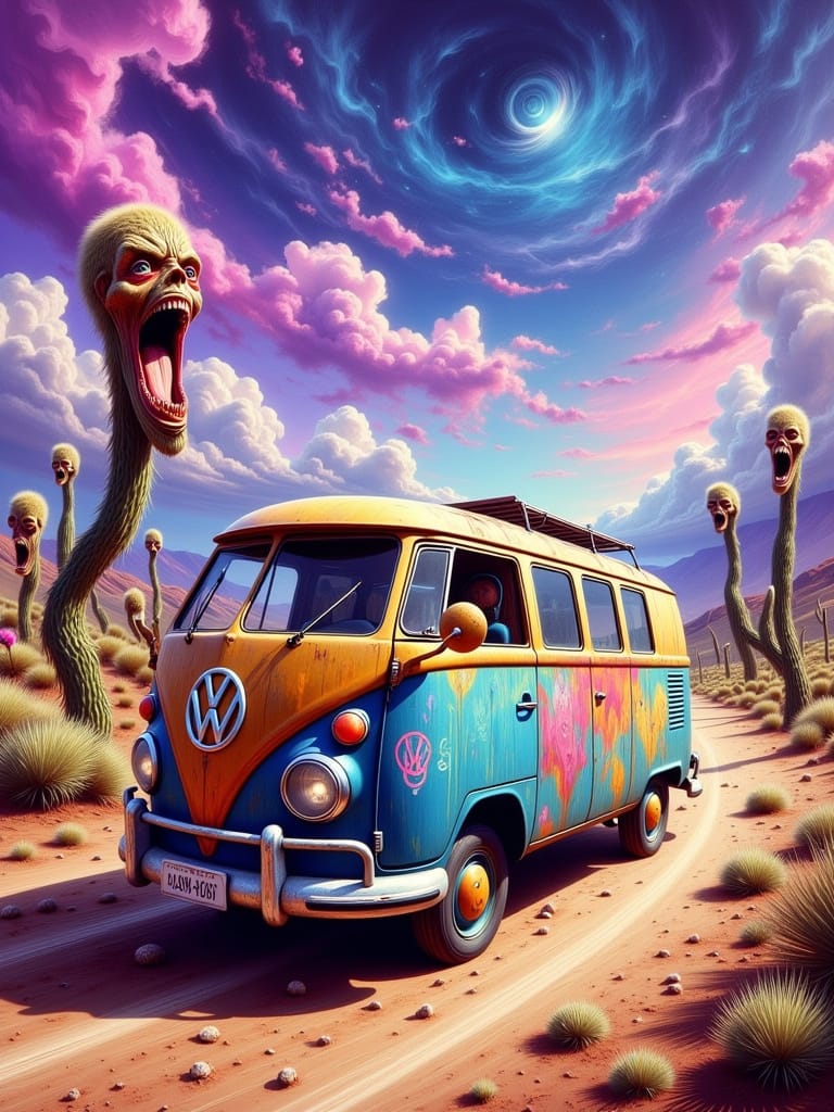 VW nightmare desert ride