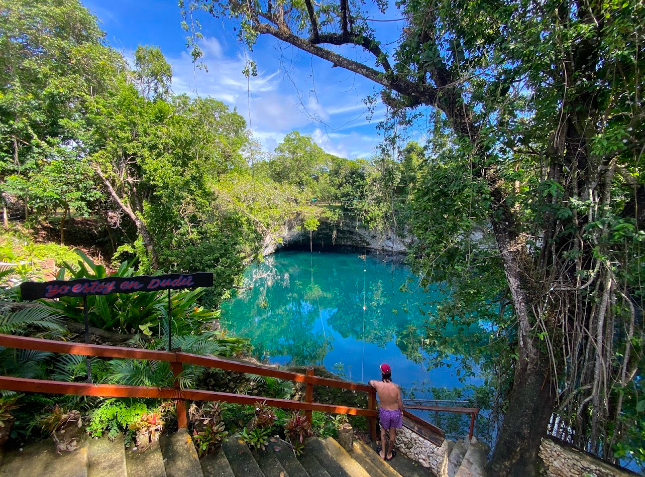 Dominican Republic on a day trip to Laguna Dudu Playa los Gringos, Arroyo Salado, El Diamante.