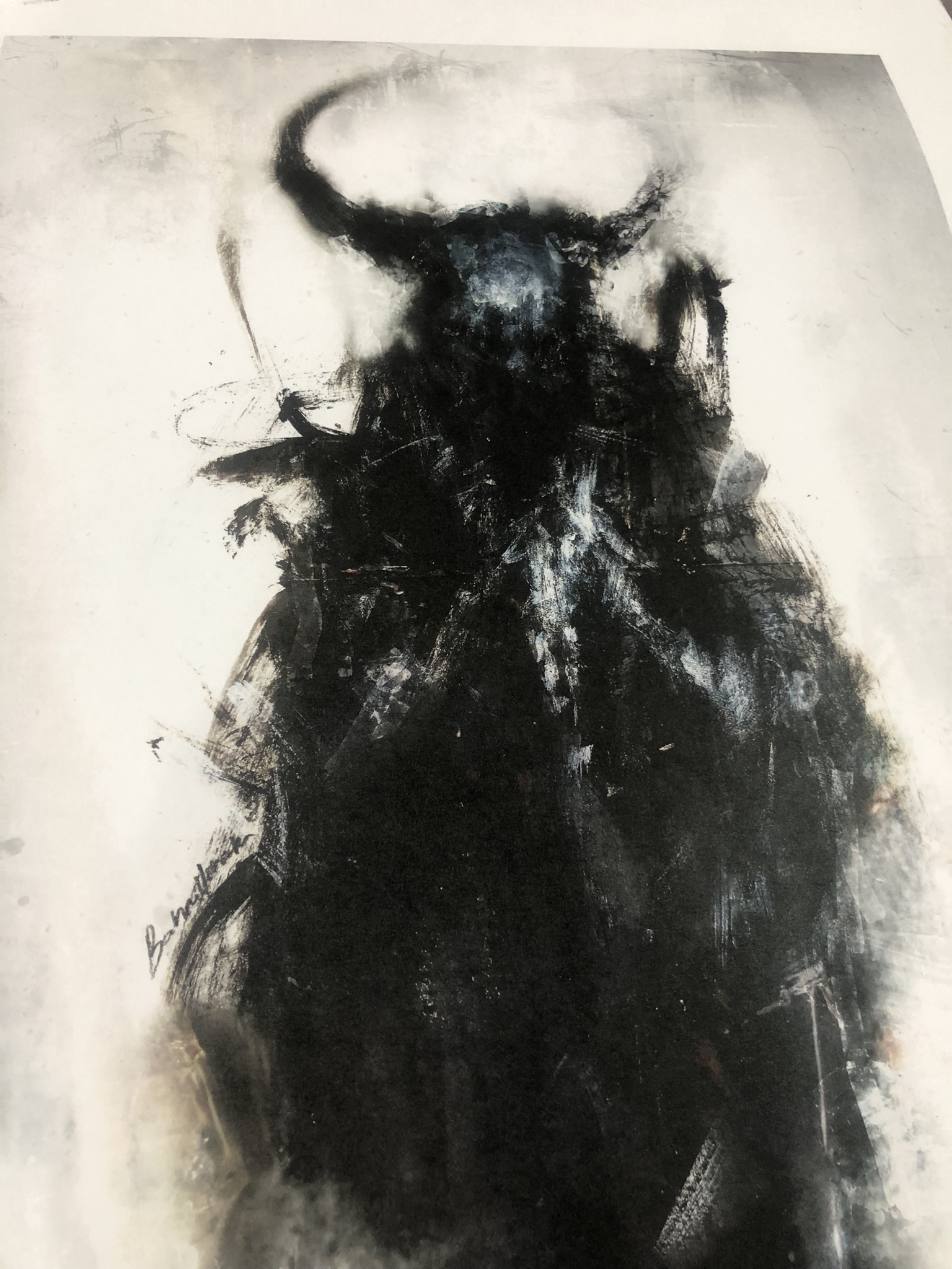 Nija Cover Art Print