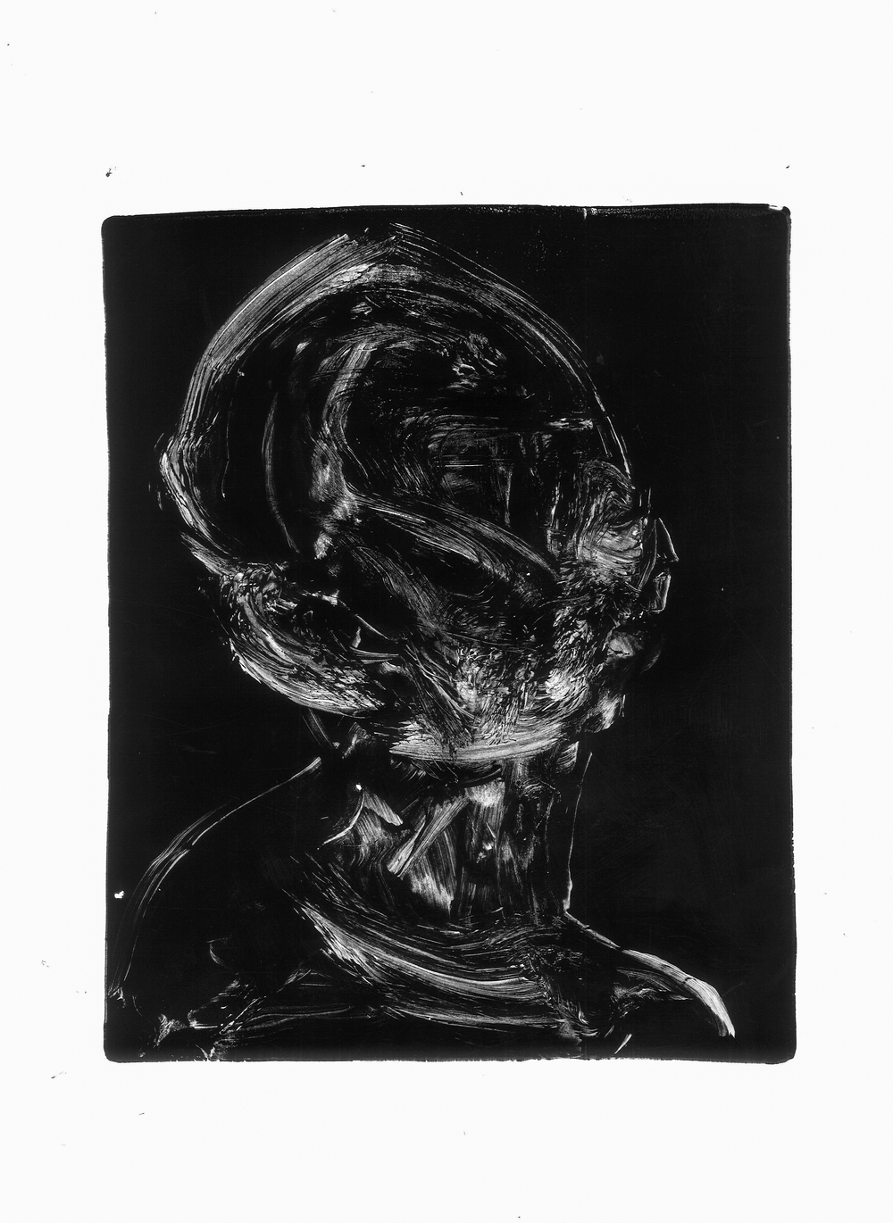 Monotype Untitled Abstract 5