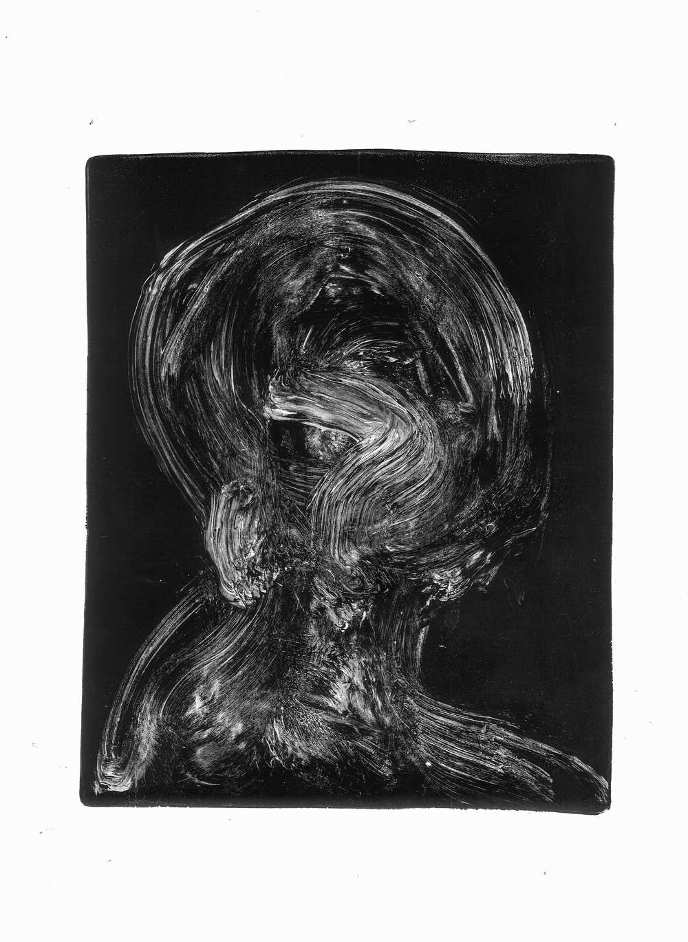 Monotype Untitled Abstract 6
