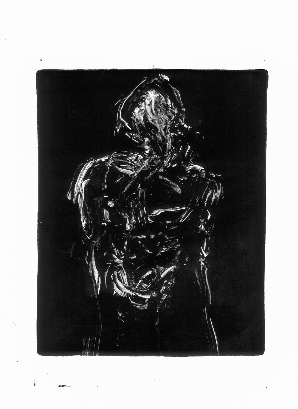 Monotype Untitled Abstract 7