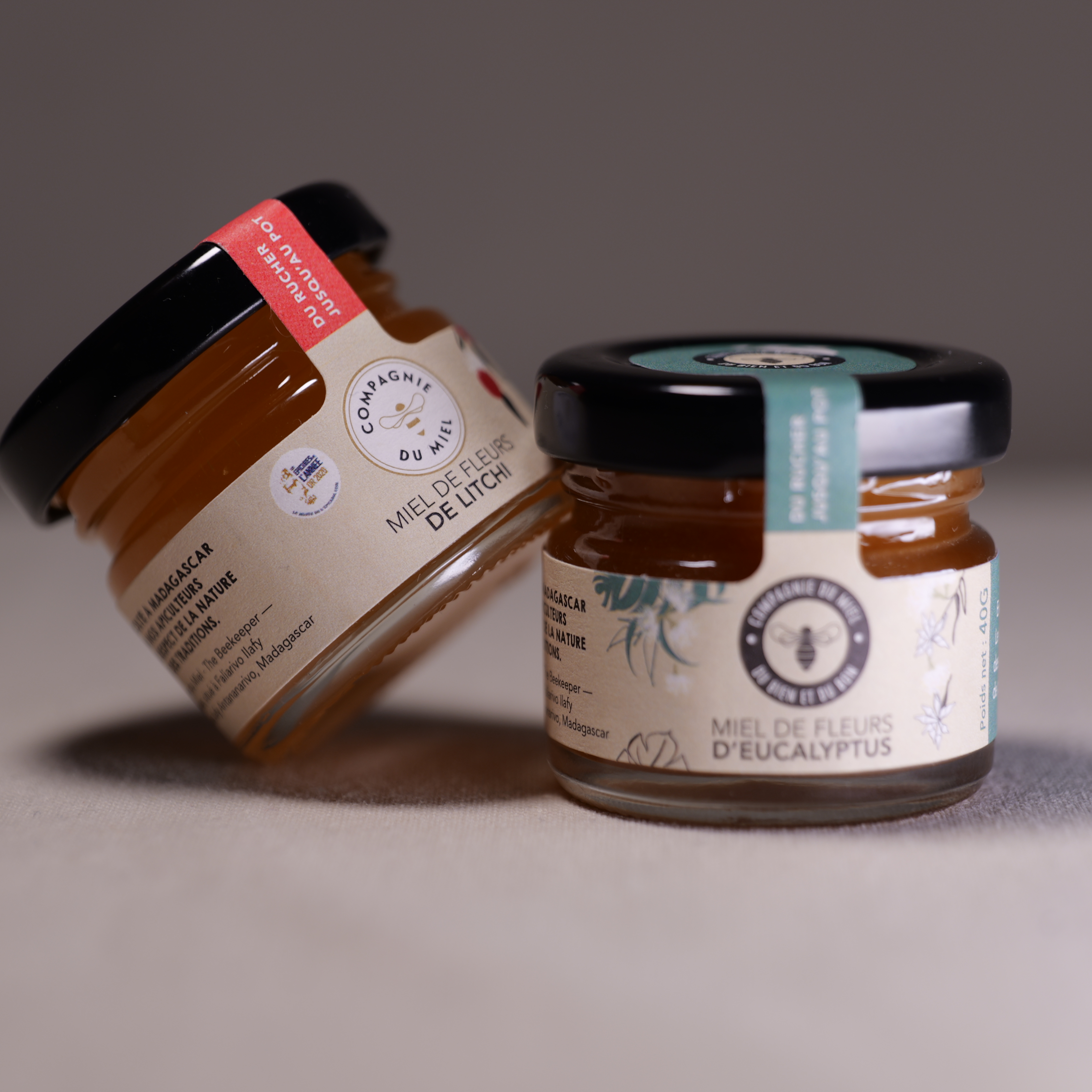Coffret de 3 pots Miel_Compagnie du Miel_Madagascar