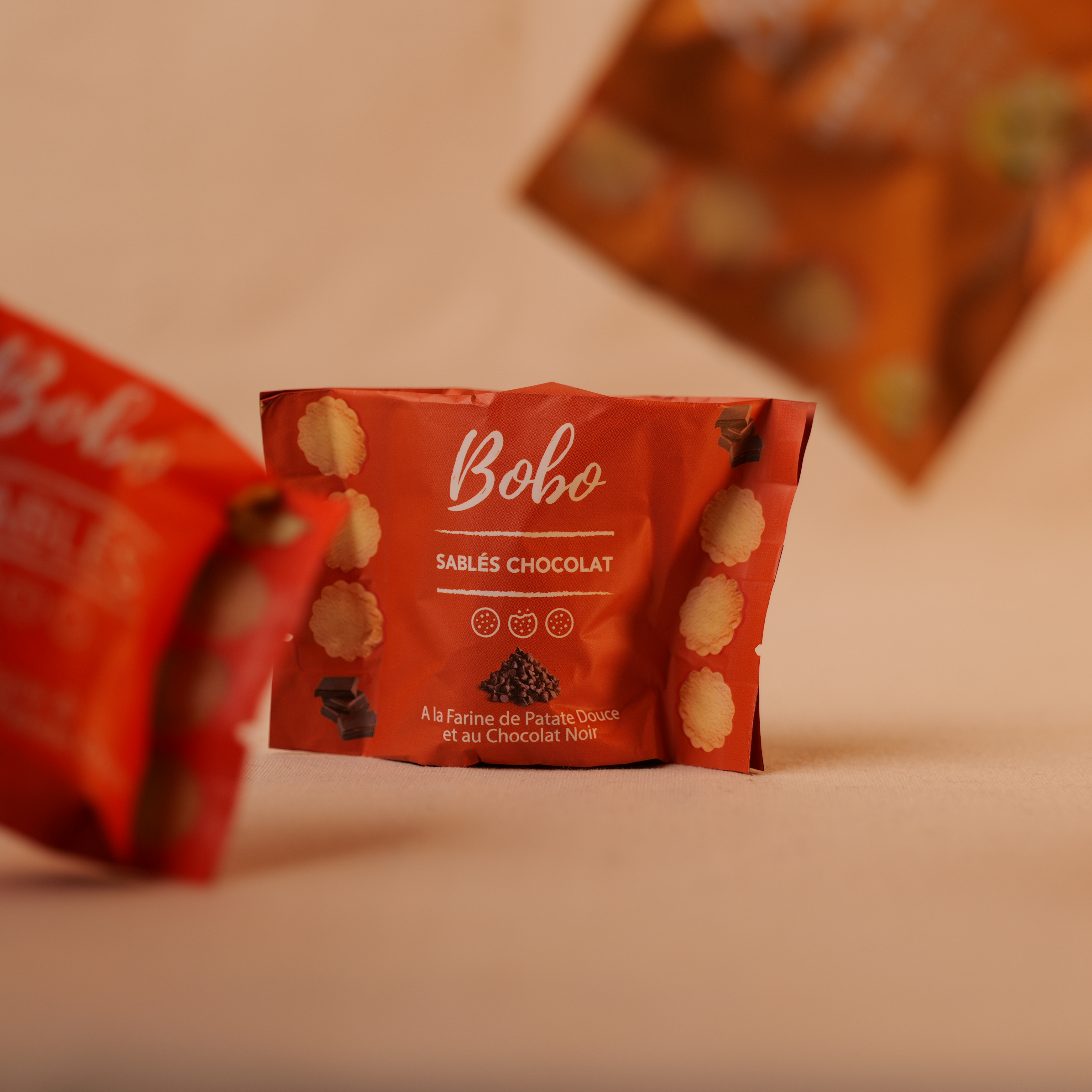 Trio de 3 Petits Sablés Nature, Citron & Pépites de chocolat_Bobo Biscuits_Cameroun