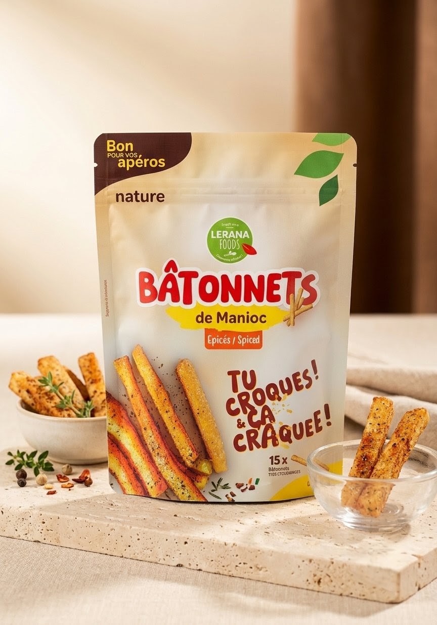 Bâtonnets de Manioc Epicés_Côte d'Ivoire