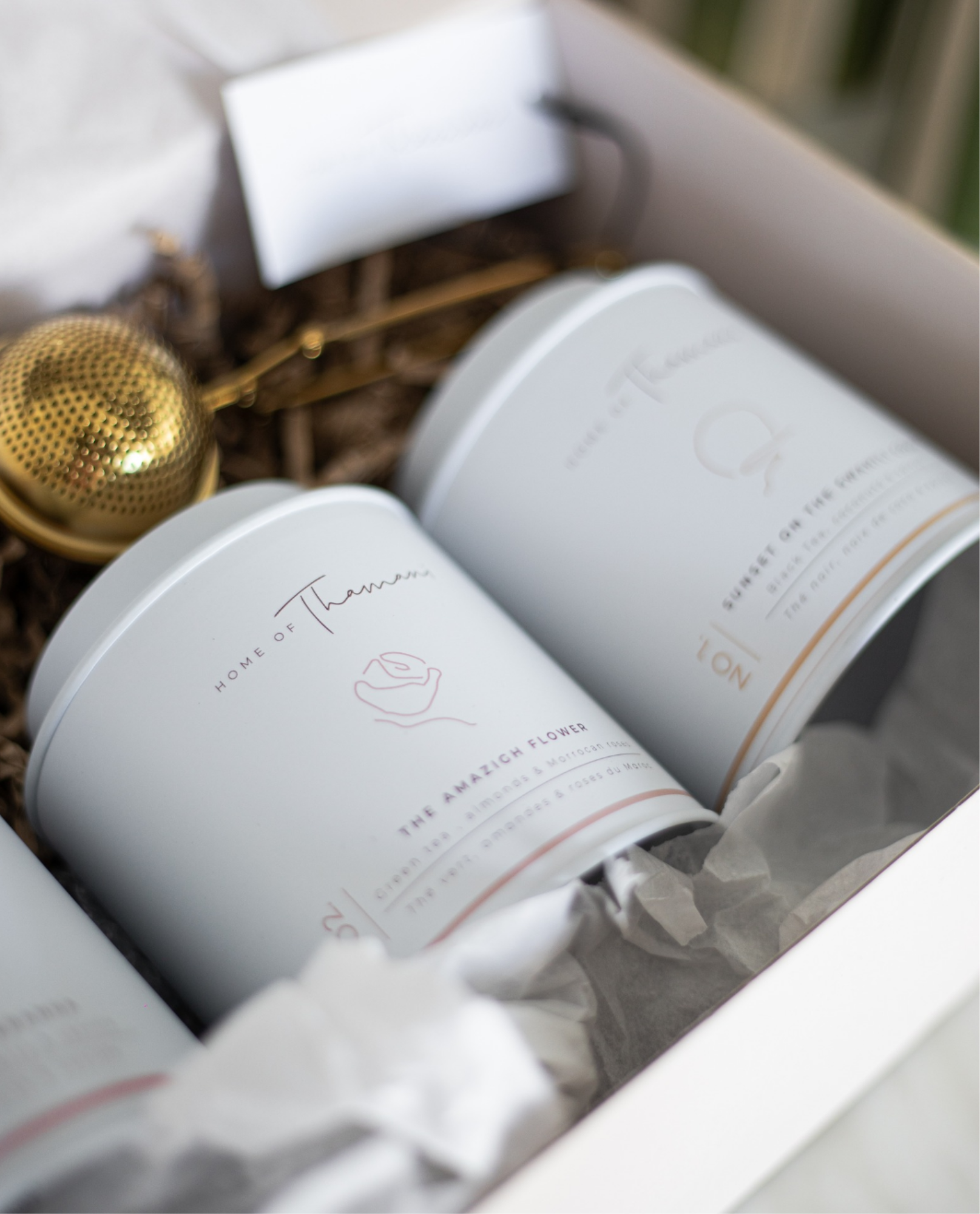 Coffret Cadeau - Collection de Thés Parfumés - Home Of Thamani