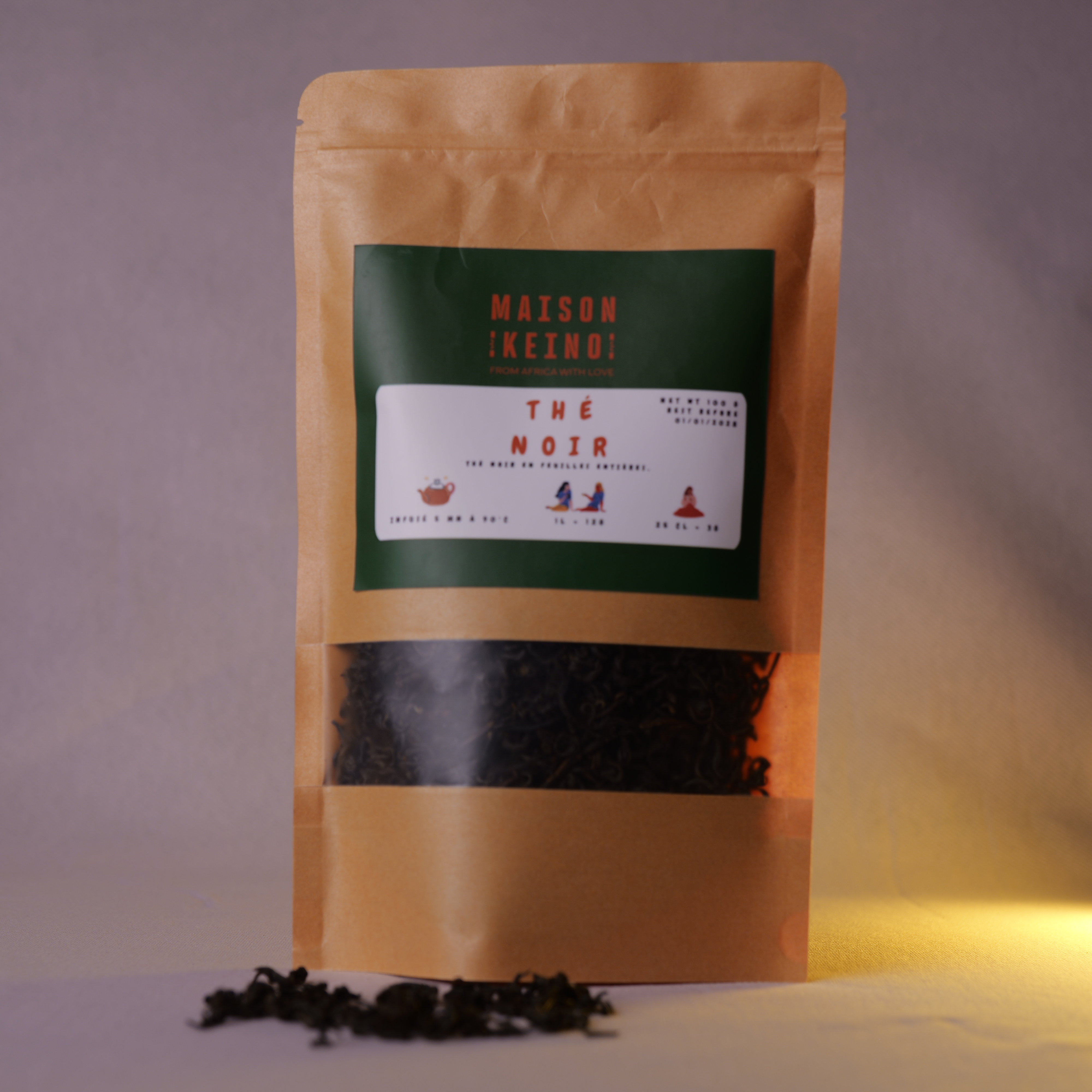 Thé noir 100 gr_ Maison Keino