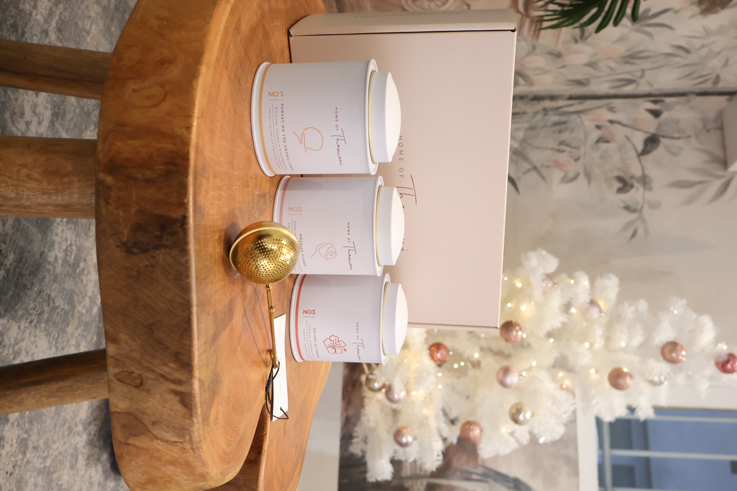 Coffret Cadeau - Collection de Thés Parfumés - Home Of Thamani