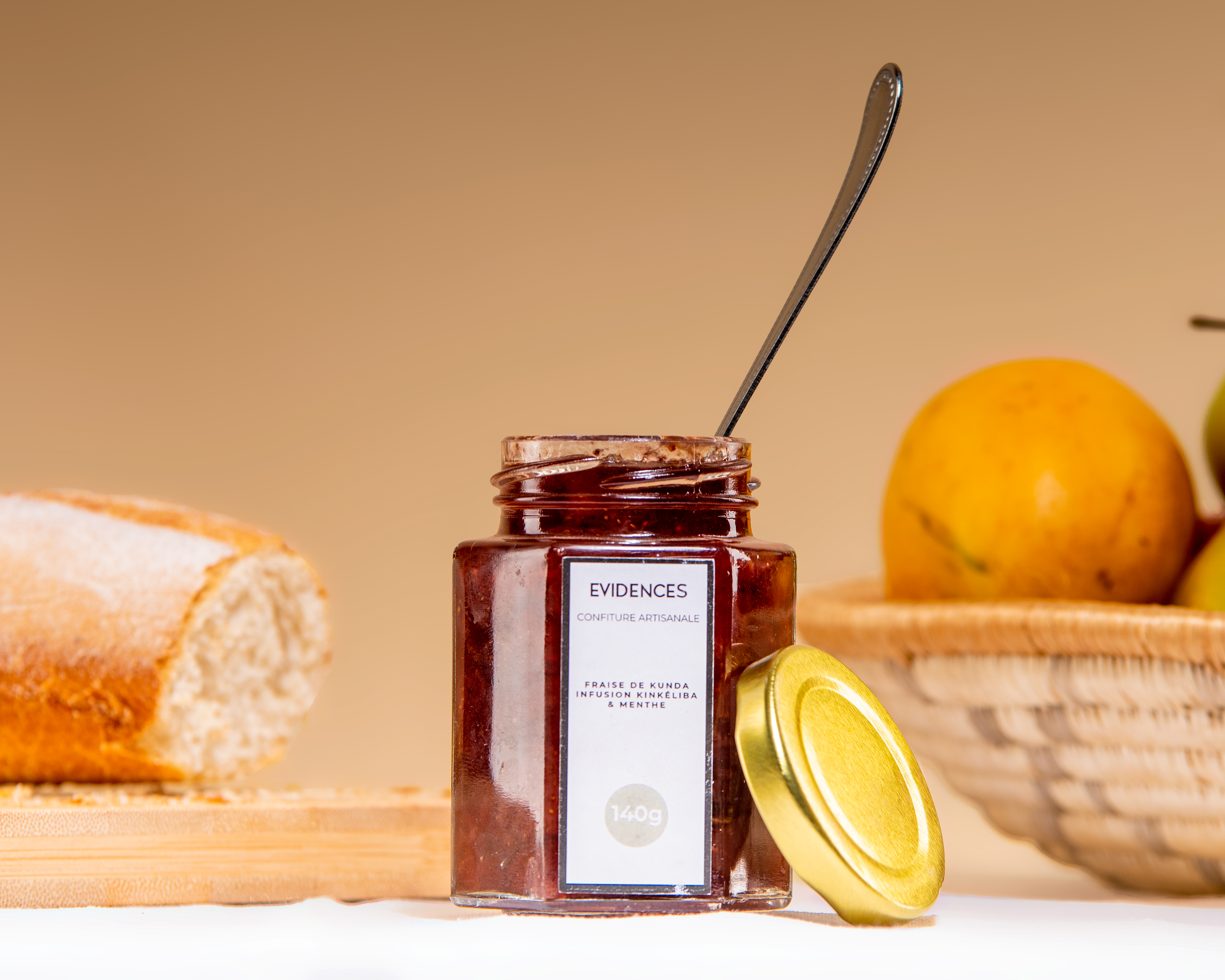 CONFITURE DE FRAISE KUNDA INFUSION KINKELIBA ET MENTHE _ EVIDENCES _ BURKINA FASO