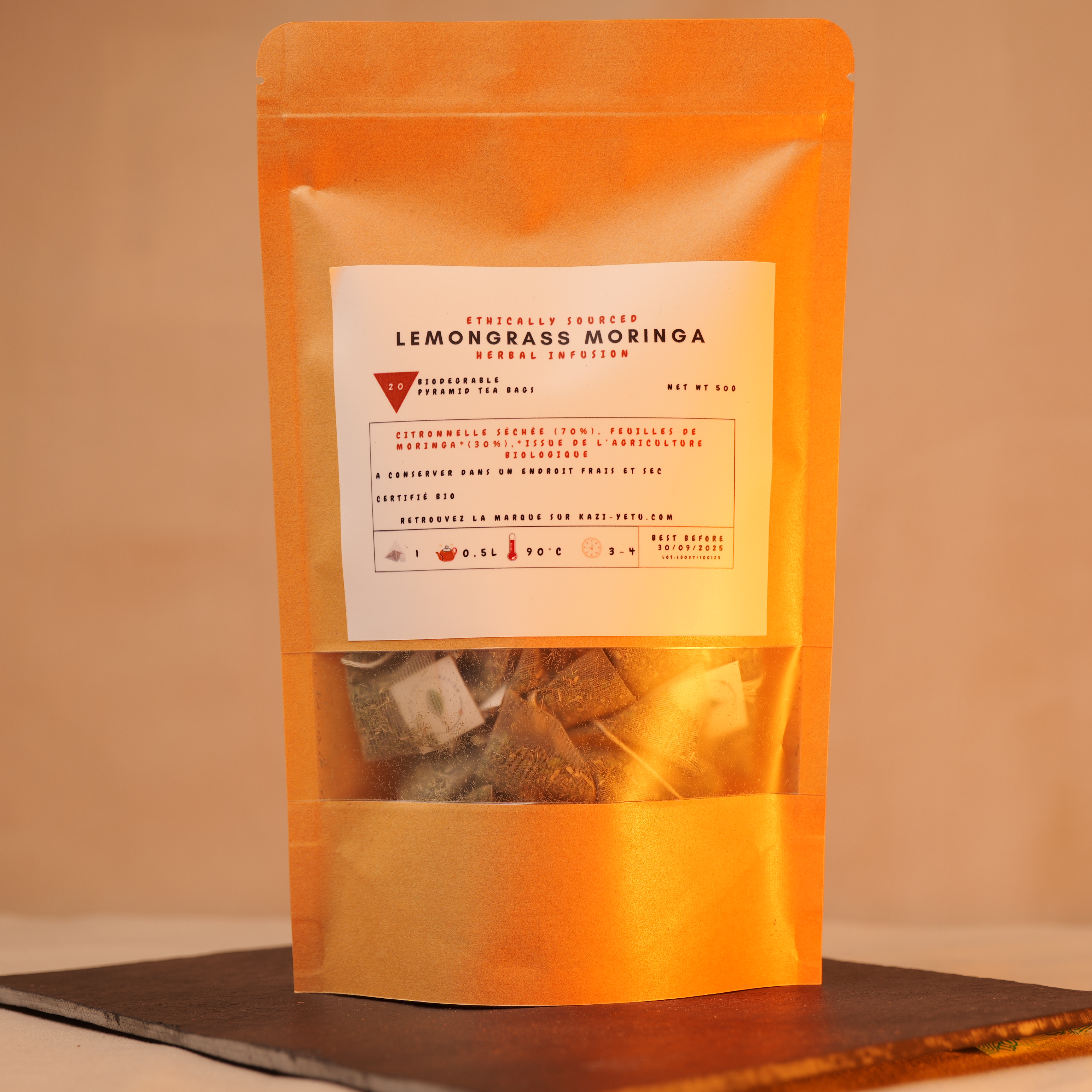 Lemongrass Moringa Herbal Infusion_Kazi Yetu_Tanzanie