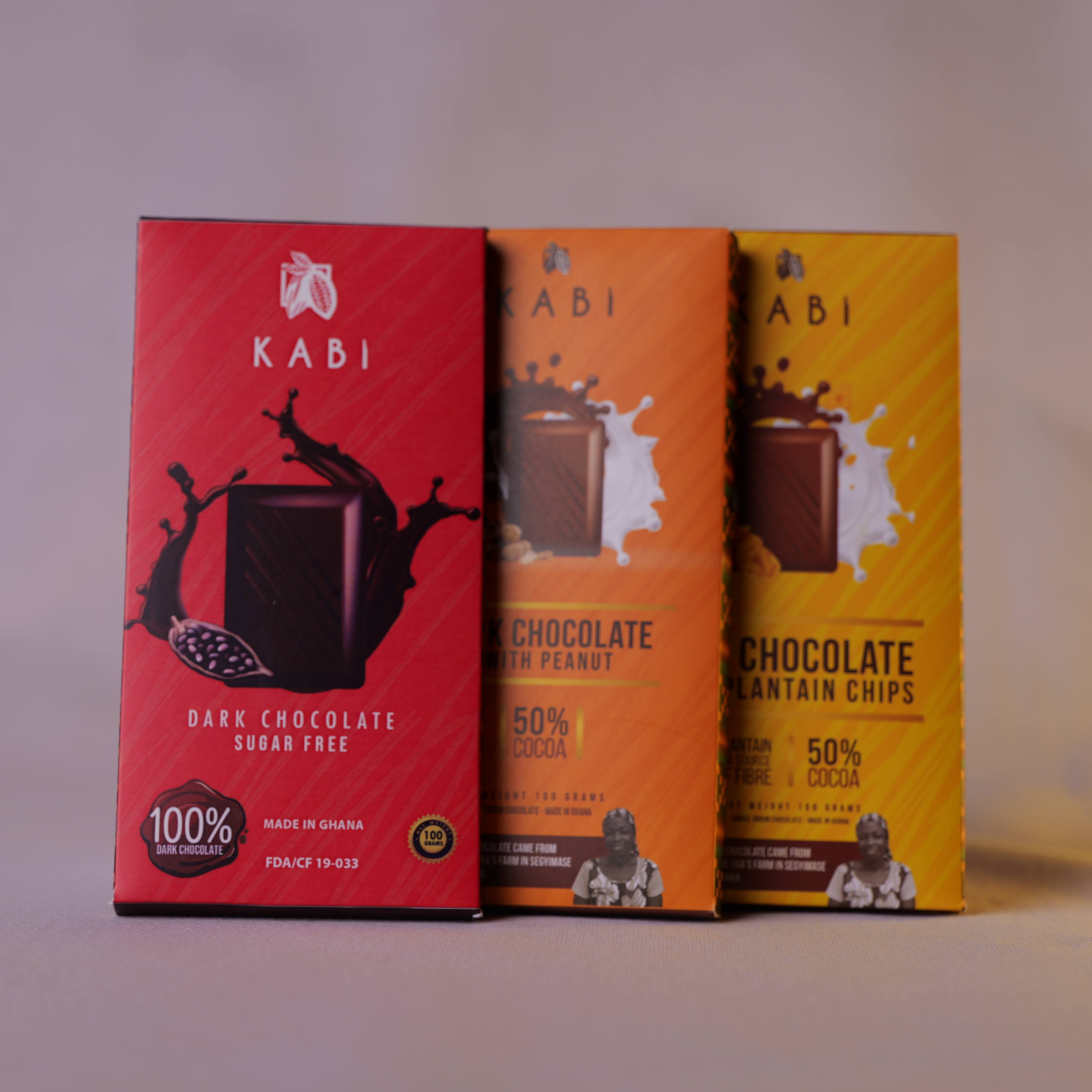 Tablette de chocolat au lait éclat de bananes plantain 50% 100 gr_ Ghana