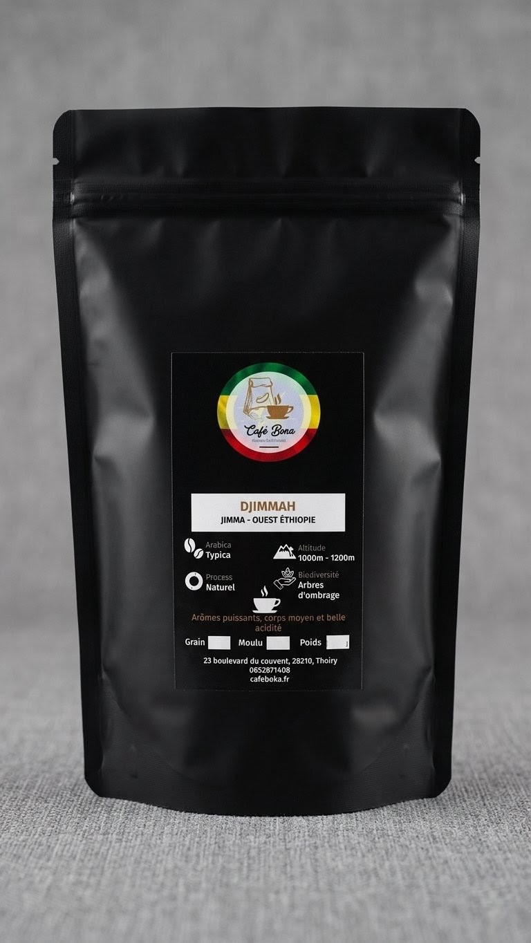 DJIMMAH - OUEST ÉTHIOPIE - CAFE BORA