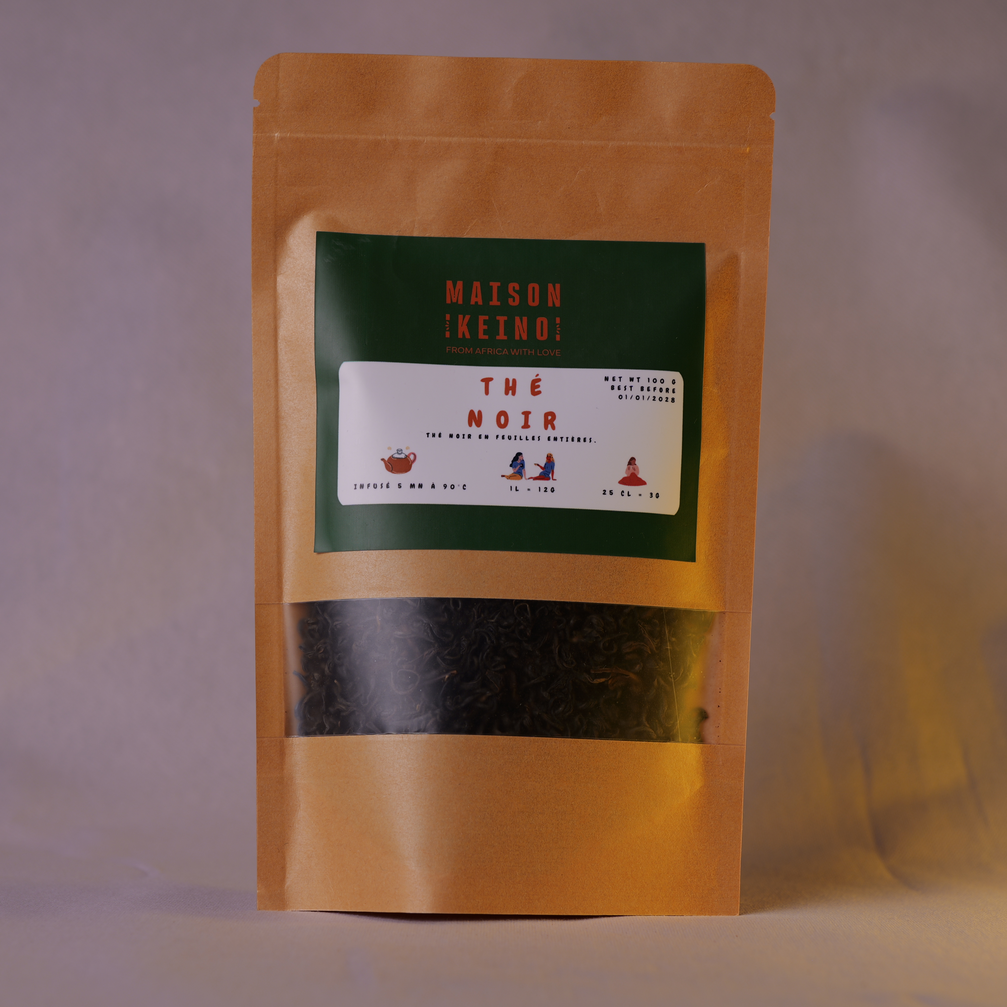 Thé noir 100 gr_ Maison Keino