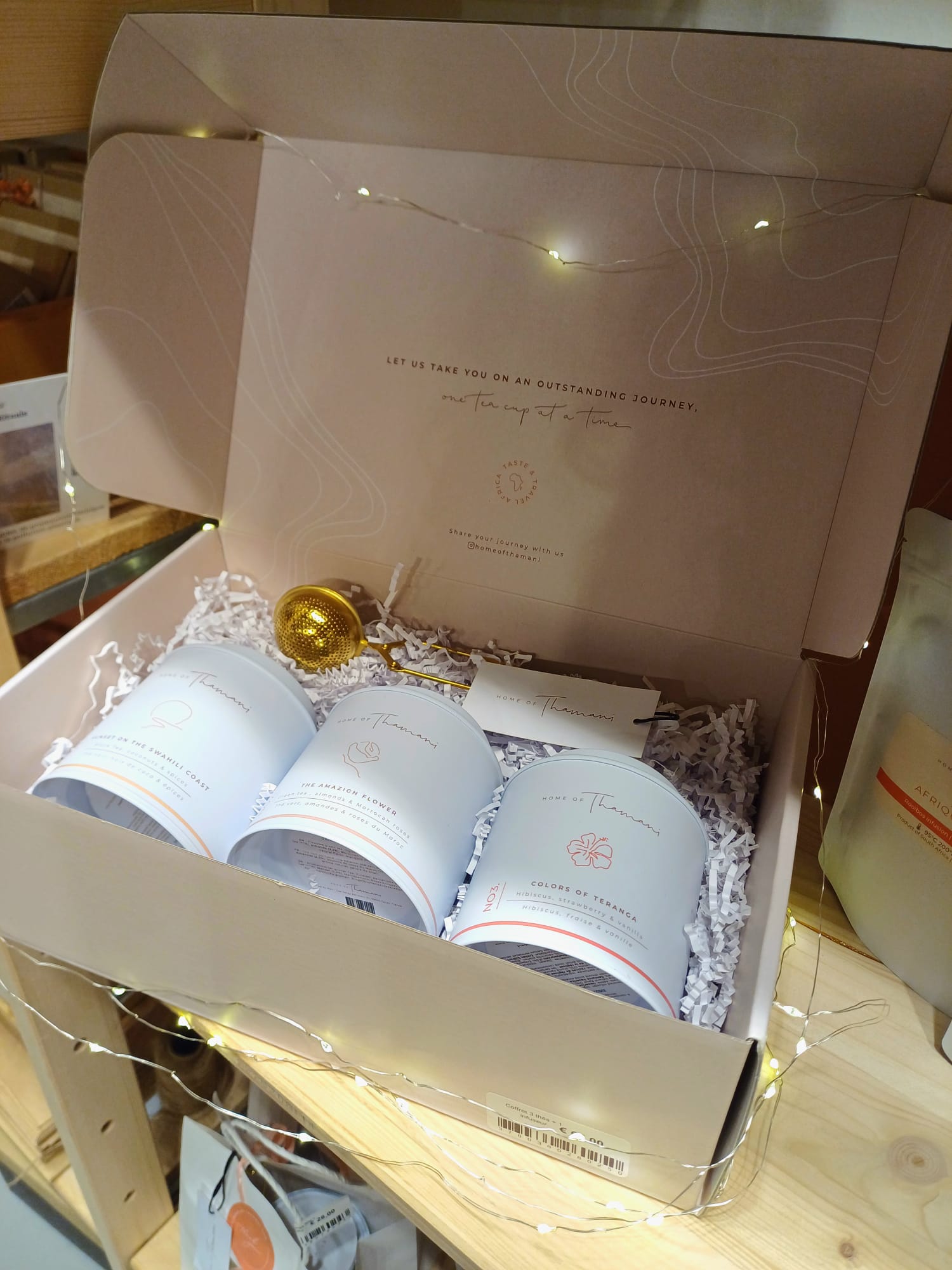 Coffret Cadeau - Collection de Thés Parfumés - Home Of Thamani