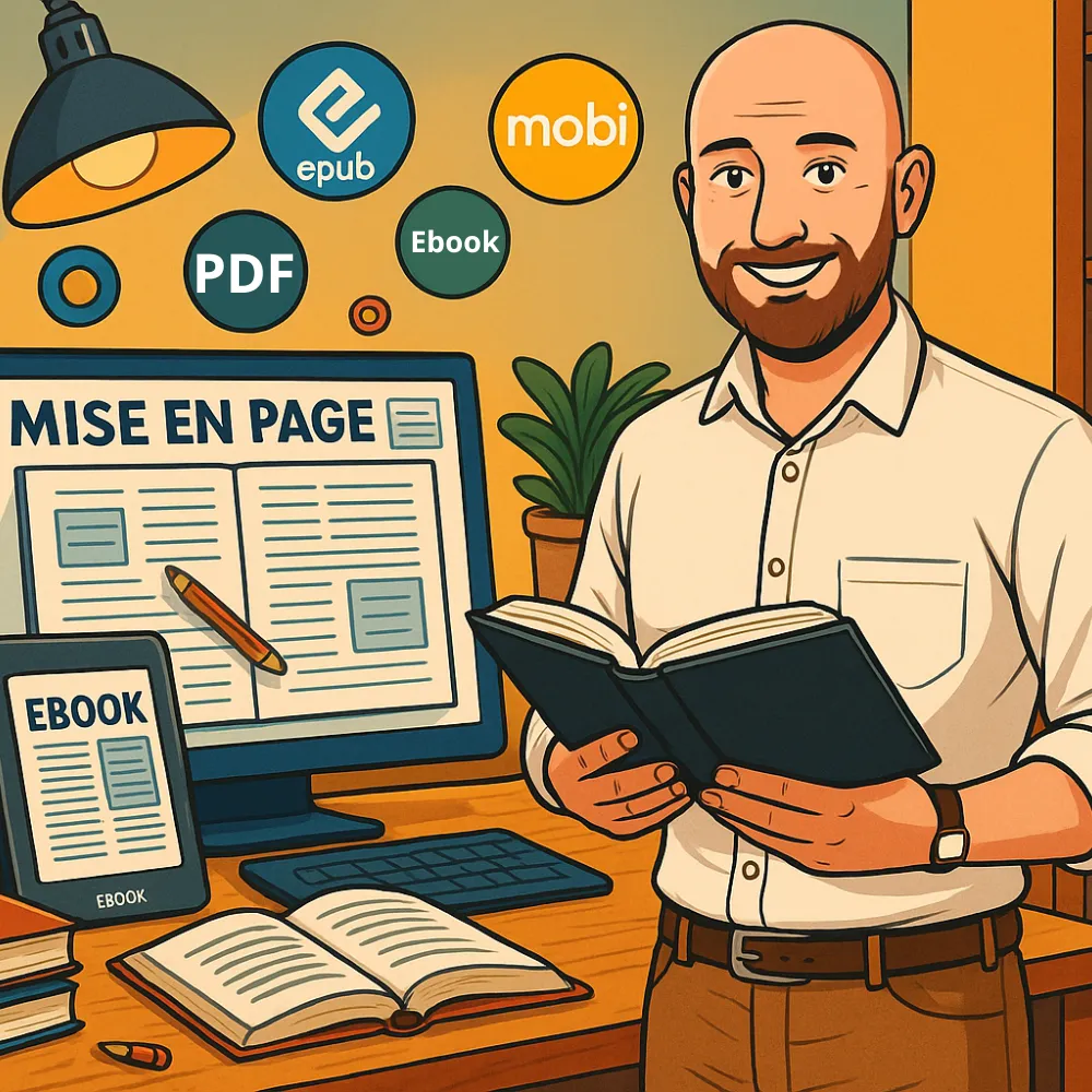 Pack : mise en page roman + ebook