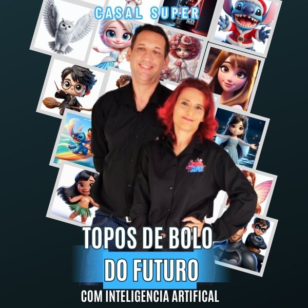 Topos de Bolo do Futuro com IA