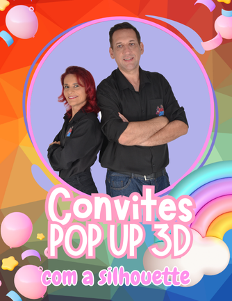 Convites POP UP - 3D