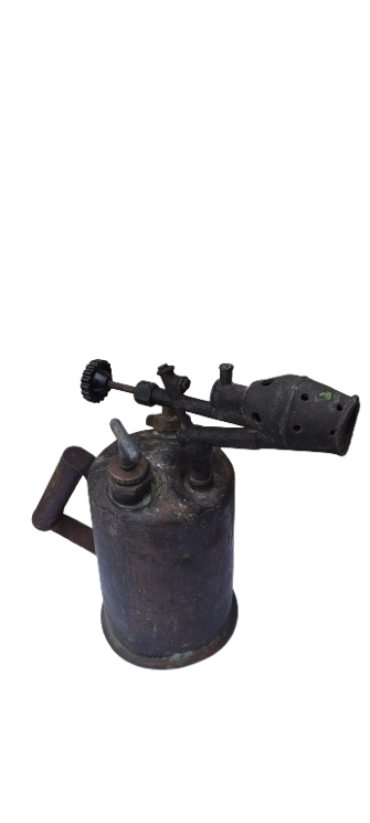 Ретро бензинова горелка от бронз– втора употреба