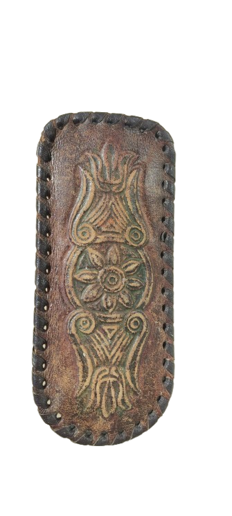 Калъф за очила от кожа