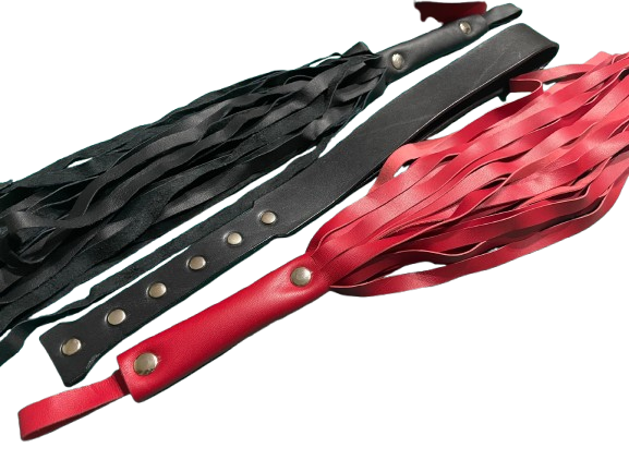 18+ Комплект за Вързване от Естествена Кожа