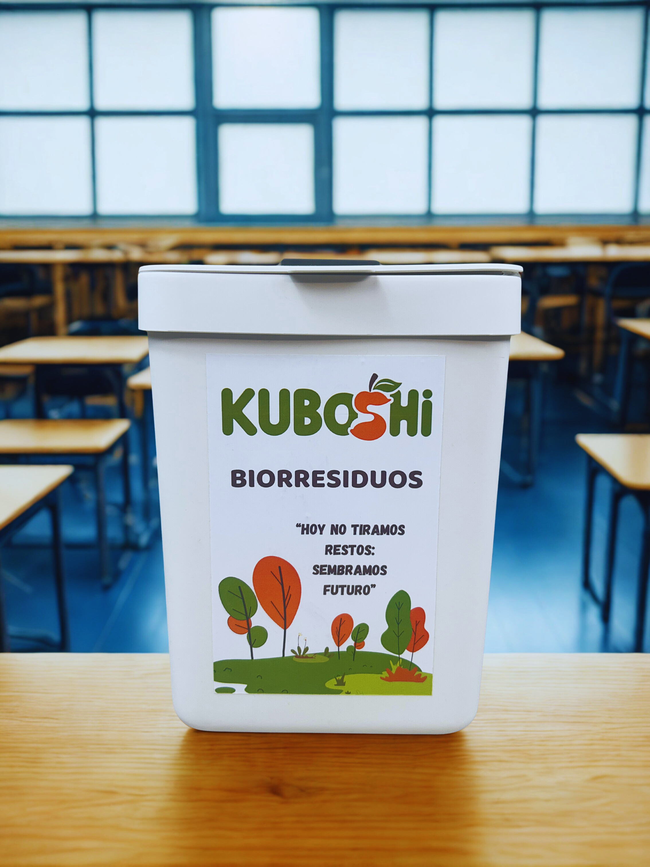 Cubo Kuboshi 3L – Recogida diaria de biorresiduos